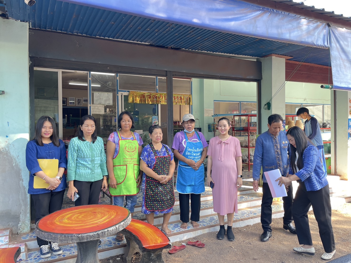 กองทุนฯ สตรี หนองคาย ลงพื้นที่ประเมินกลั่นกรองโครงการเงินทุนหมุนเวียน อำเภอสังคม อำเภอโพธิ์ตาก และอำเภอเมือง