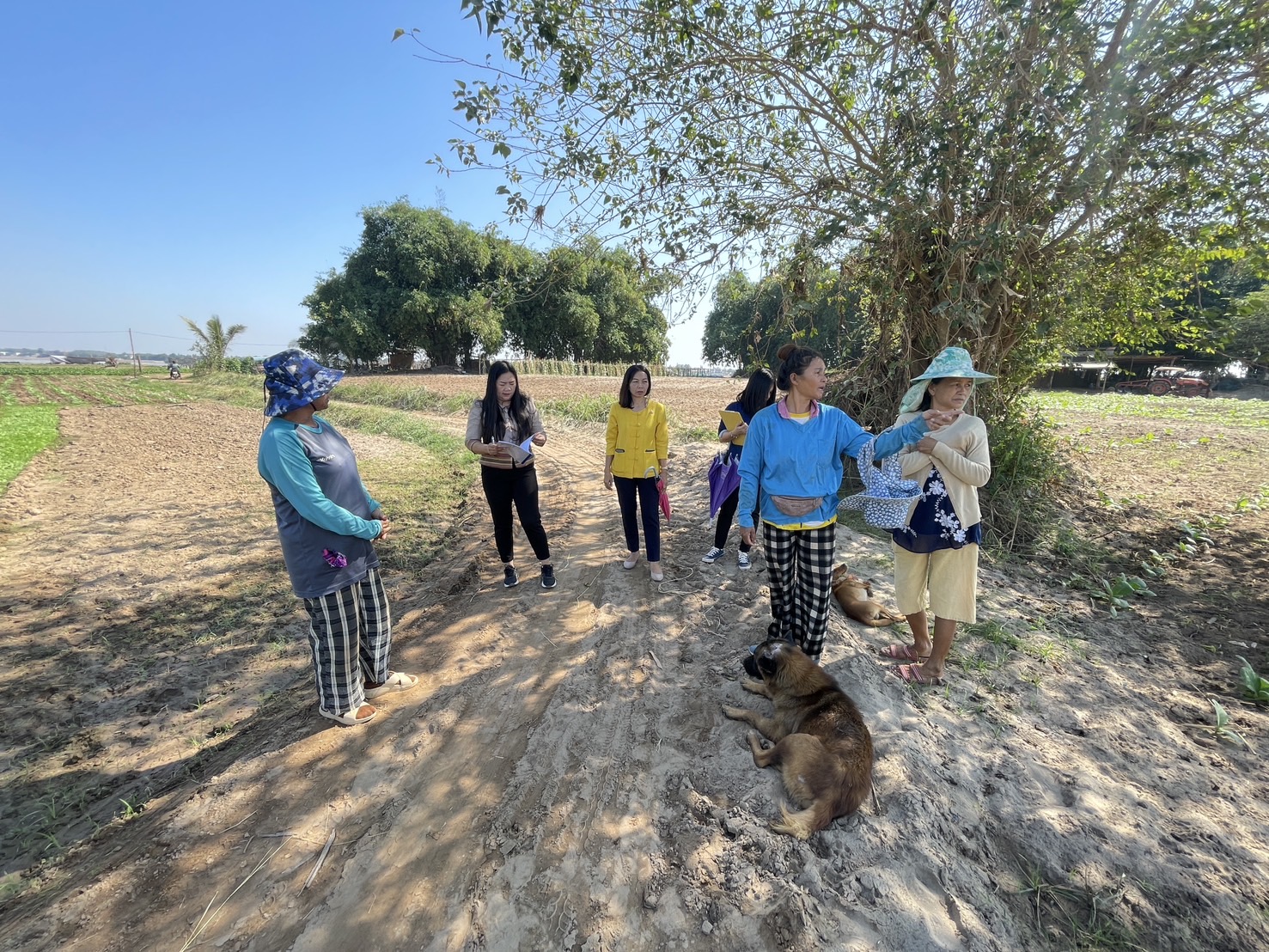 กองทุนฯ สตรี หนองคาย ลงพื้นที่ประเมินกลั่นกรองโครงการเงินทุนหมุนเวียน อำเภอท่าบ่อ