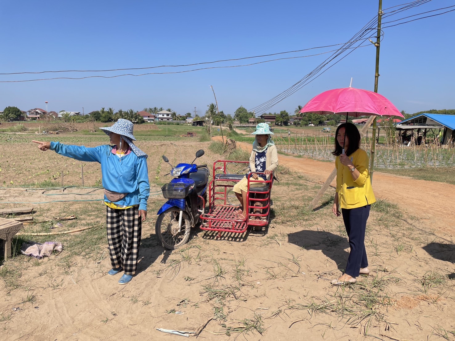 กองทุนฯ สตรี หนองคาย ลงพื้นที่ประเมินกลั่นกรองโครงการเงินทุนหมุนเวียน อำเภอท่าบ่อ
