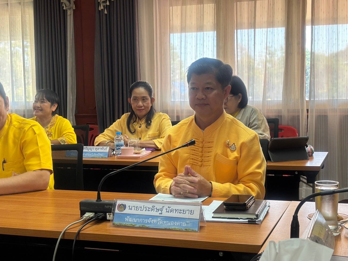 พช.หนองคาย รับการตรวจราชการกรมการพัฒนาชุมชน ประจำเดือน ธันวาคม 2567 ของผู้ตรวจราชการกรมการพัฒนาชุมชน (นายสุรพล แก้วอินธิ)