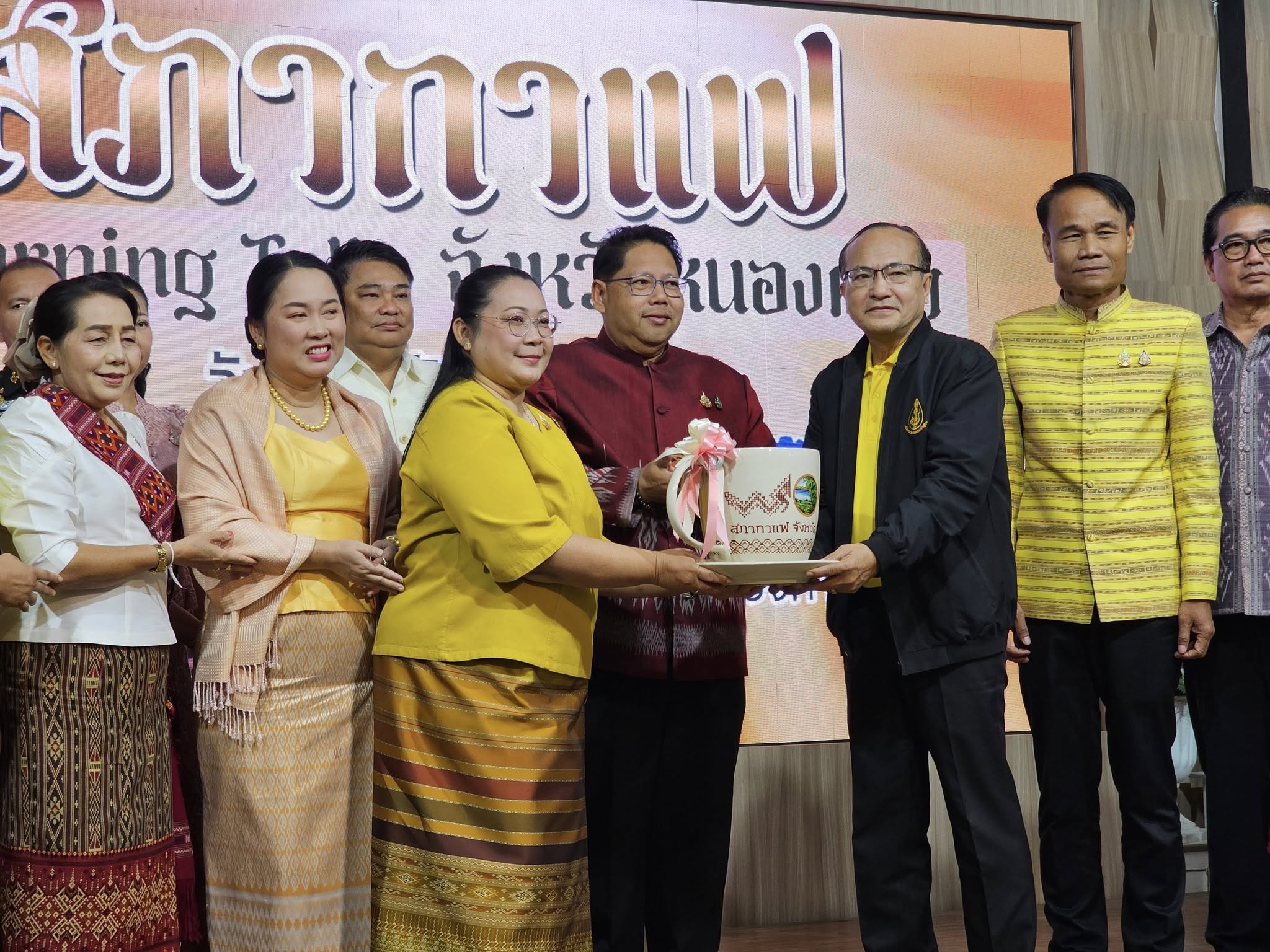 พช.หนองคาย ร่วมโครงการสภากาแฟ Morning talk จังหวัดหนองคาย ครั้งที่ 10/2567