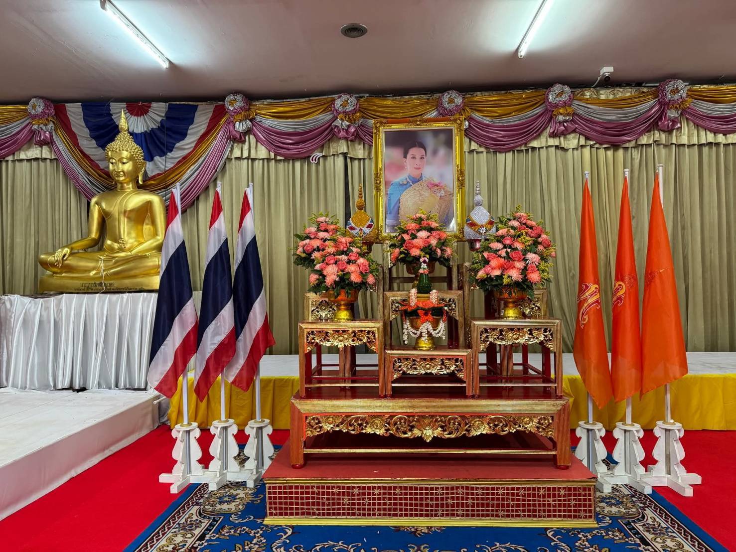 พช.หนองคาย ร่วมพิธีทำบุญตักบาตรเพื่อถวายเป็นพระกุศล เนื่องในวันคล้ายวันประสูติ สมเด็จพระเจ้าลูกเธอ เจ้าฟ้าพัชรกิติยาภา นเรนทิราเทพยวดี กรมหลวงราชสาริณีสิริพัชร มหาวัชรราชธิดา