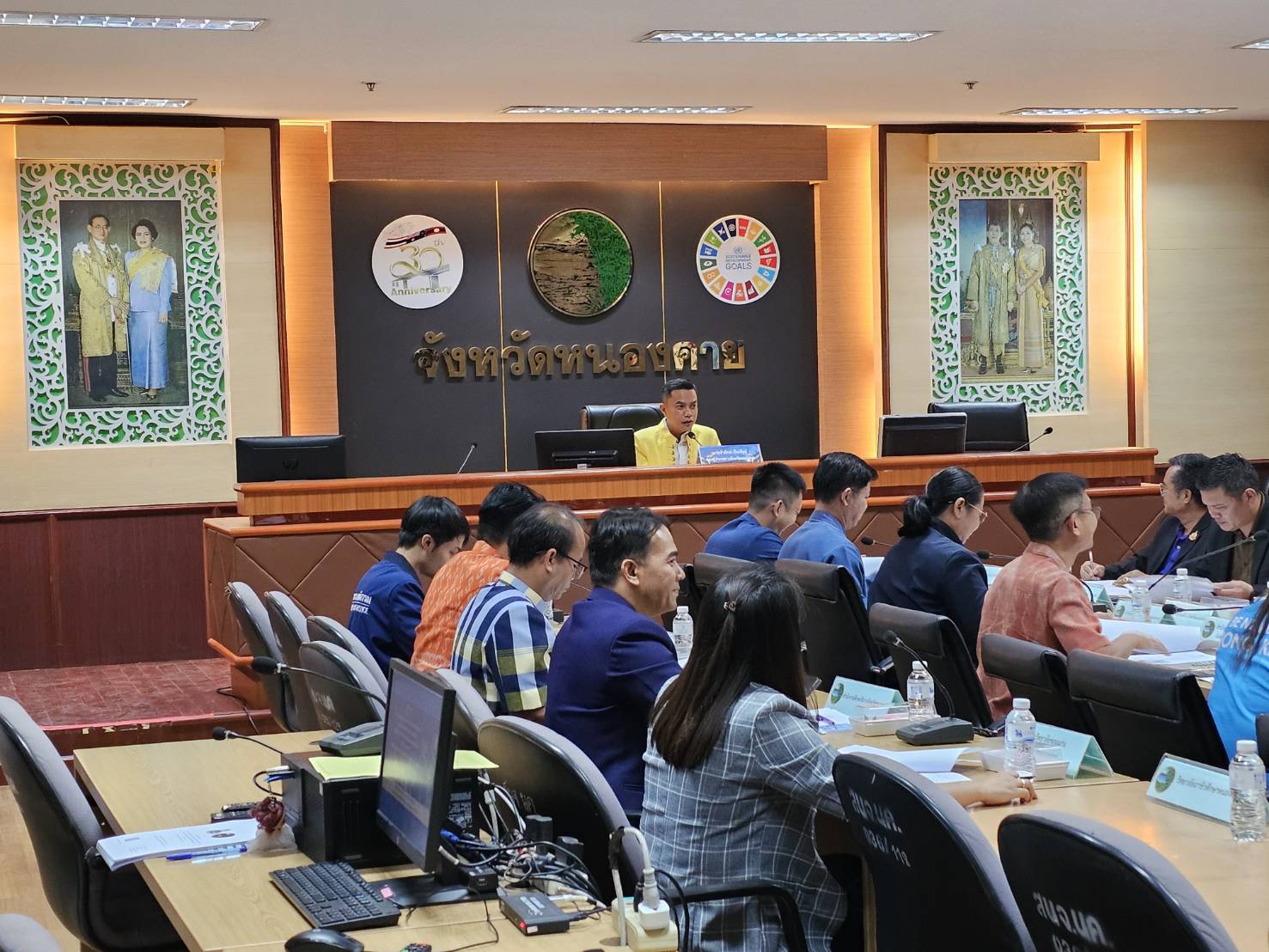 พช.หนองคาย ร่วมประชุมคณะกรรมการผลักดันการดำเนินงานตามแผนแม่บทภายใต้ยุทธศาสตร์ชาติ ประเด็นการต่อต้านการทุจริตและประพฤติมิชอบ จังหวัดหนองคาย ครั้งที่ 4/2567