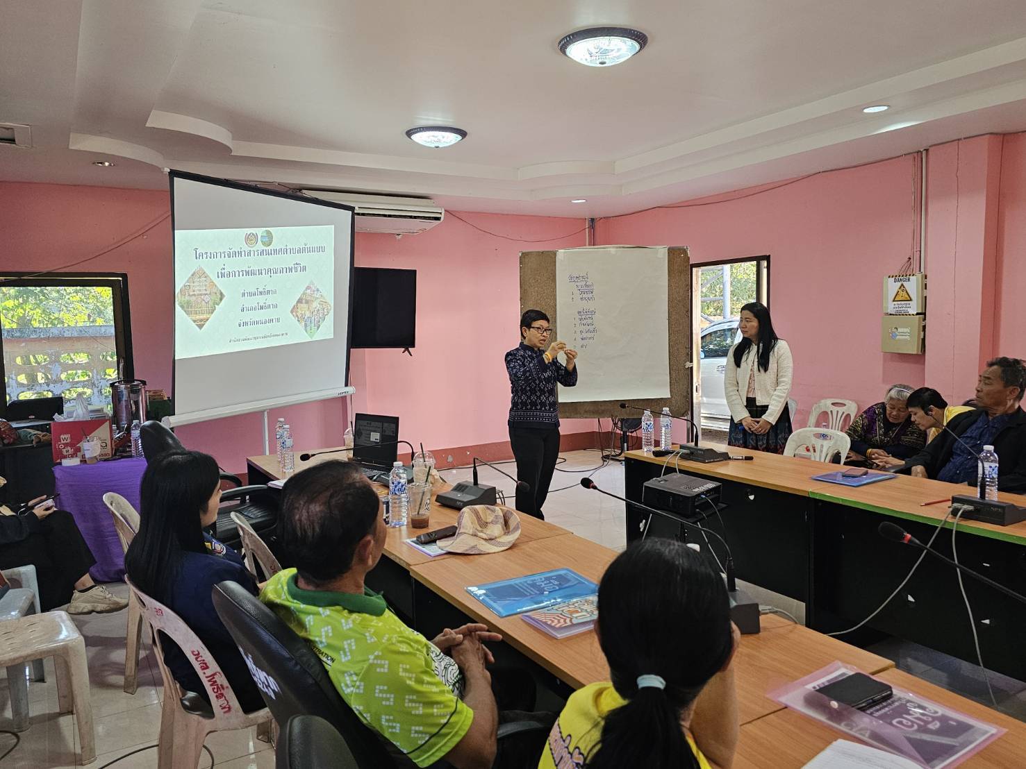 พช.หนองคาย ดำเนินโครงการการจัดทำสารสนเทศตำบลต้นแบบเพื่อพัฒนาคุณภาพชีวิต ปี 2568 ต.โพธิ์ตาก อ.โพธิ์ตาก จ.หนองคาย