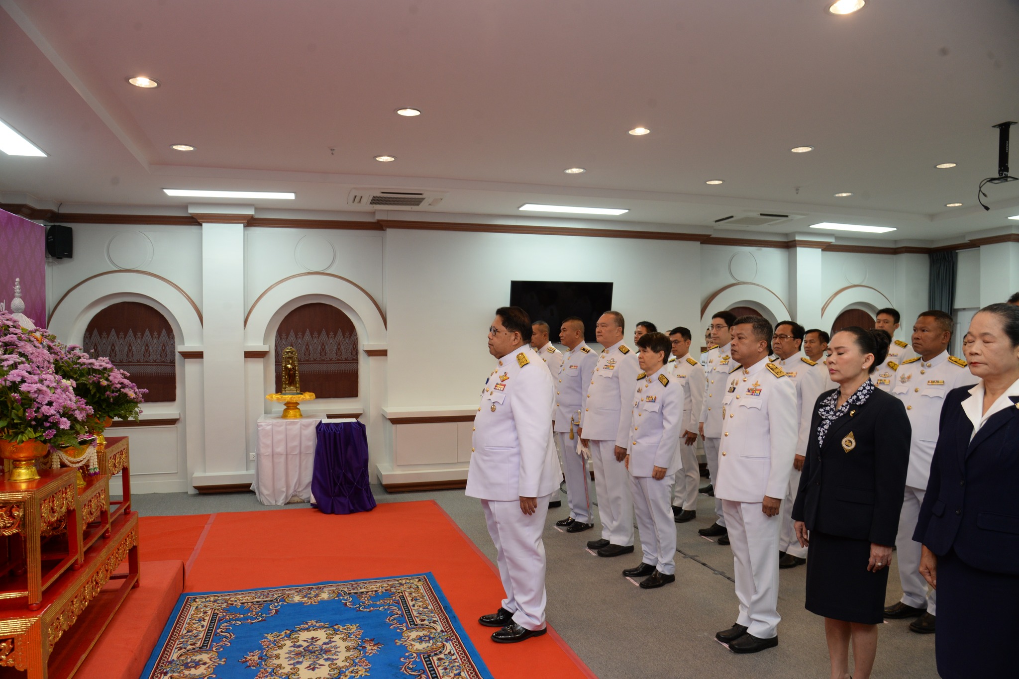 พช.หนองคาย ร่วมพิธีรับพระราชทาน พระพุทธสิรินธรเทพรัตน์มงคลภูวดลสันติ ประจำปี 2567 จังหวัดหนองคาย