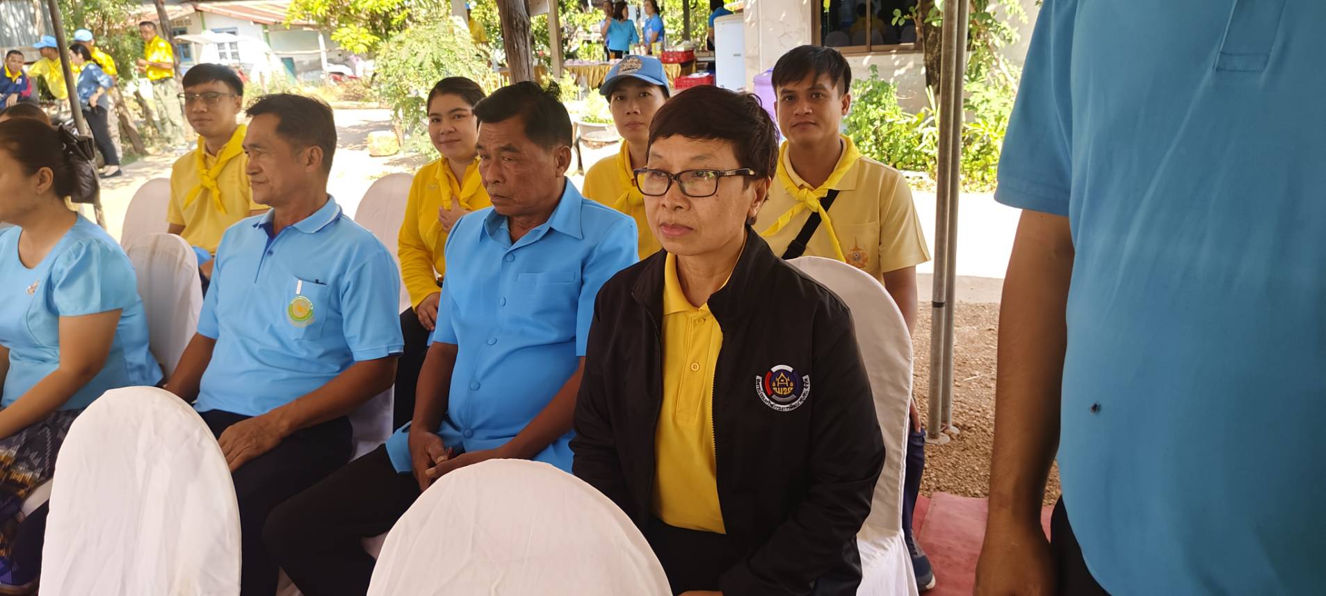 พช.หนองคาย ร่วมพิธีมอบบ้าน โครงการ “บ้านกาชาดสร้างสุข จังหวัดหนองคาย เพื่อเฉลิมพระเกียรติ สมเด็จพระนางเจ้าสิริกิติ์ พระบรมราชินีนาถ พระบรมราชชนนีพันปีหลวง เนื่องในโอกาสเฉลิมพระชนมพรรษา 92 พรรษา” ณ อ.สระใคร จ.หนองคาย