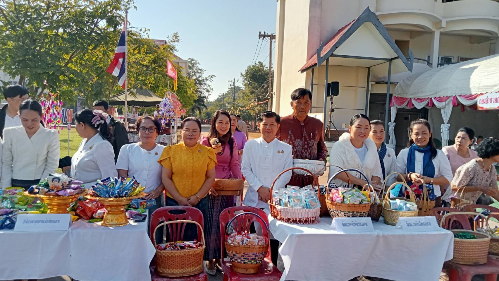 พช.หนองคาย ร่วมอุปถัมภ์ภัตตาหารเช้า และร่วมทำบุญตักบาตร เพื่อสนับสนุนโครงการปฏิบัติวิปัสสนากัมมัฏฐานนิสิต ประจำปีการศึกษา 2567