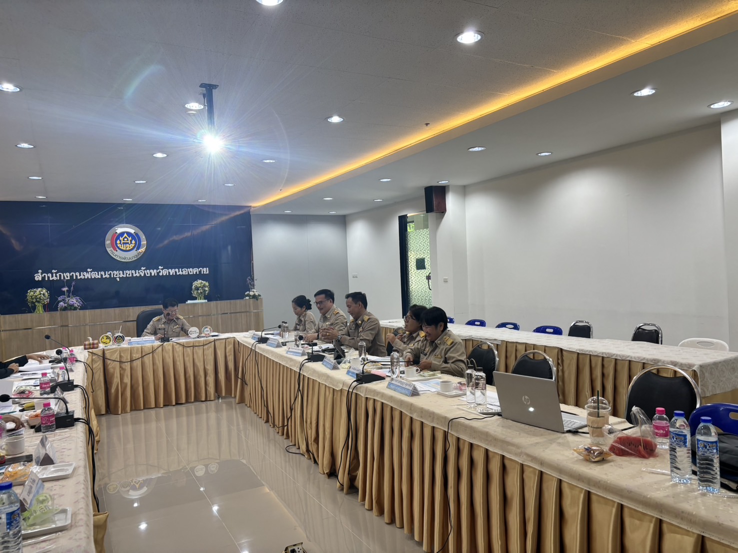 พช.หนองคาย ประชุมผู้อำนวยการกลุ่มงาน พัฒนาการอำเภอ ประจำเดือน ธันวาคม 2567