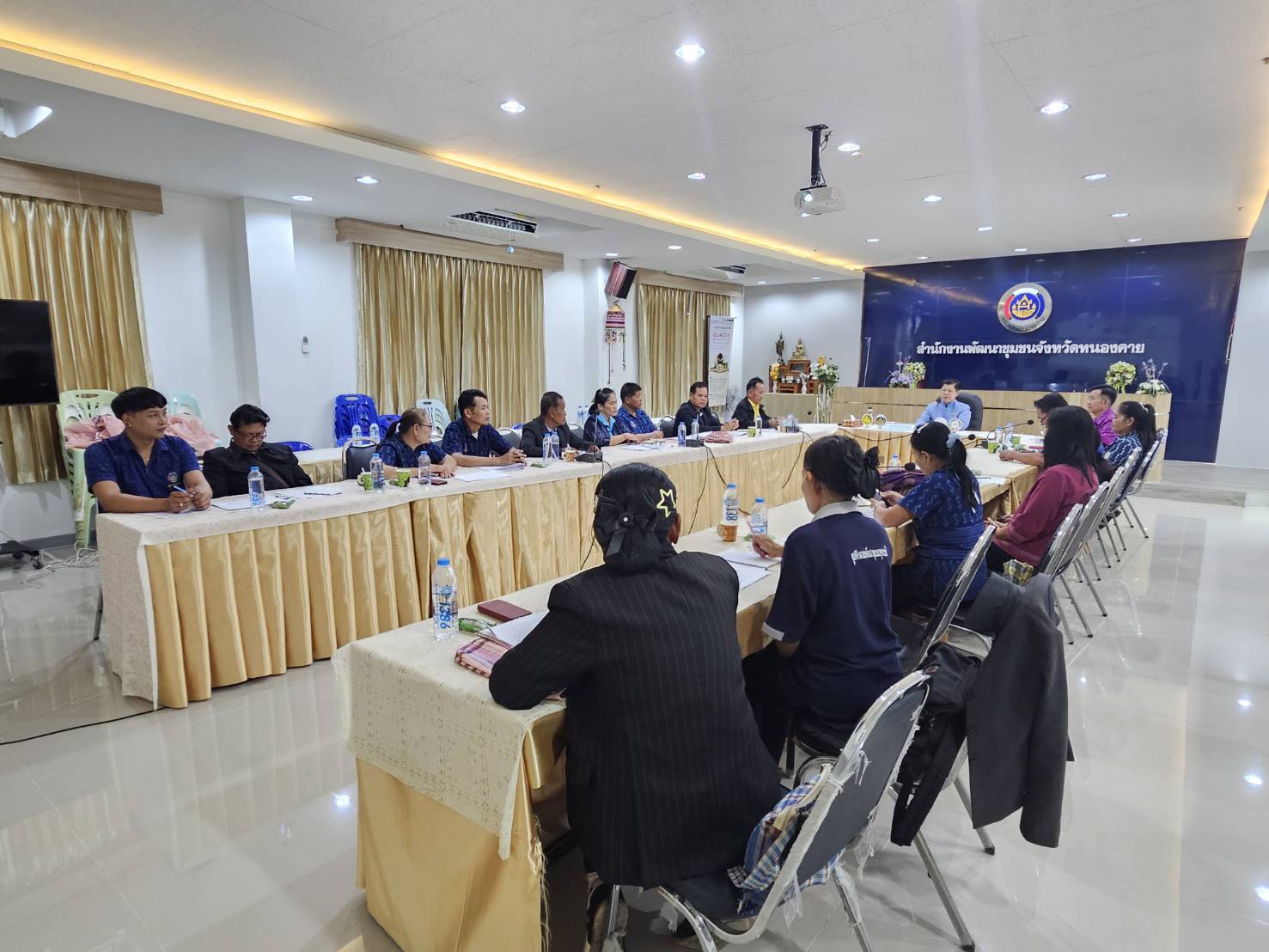 พช.หนองคาย : สนับสนุนการประชุมขับเคลื่อนการดำเนินงานชมรมอาสาพัฒนาชุมชนจังหวัดหนองคาย ประจำปีงบประมาณ พ.ศ. 2568