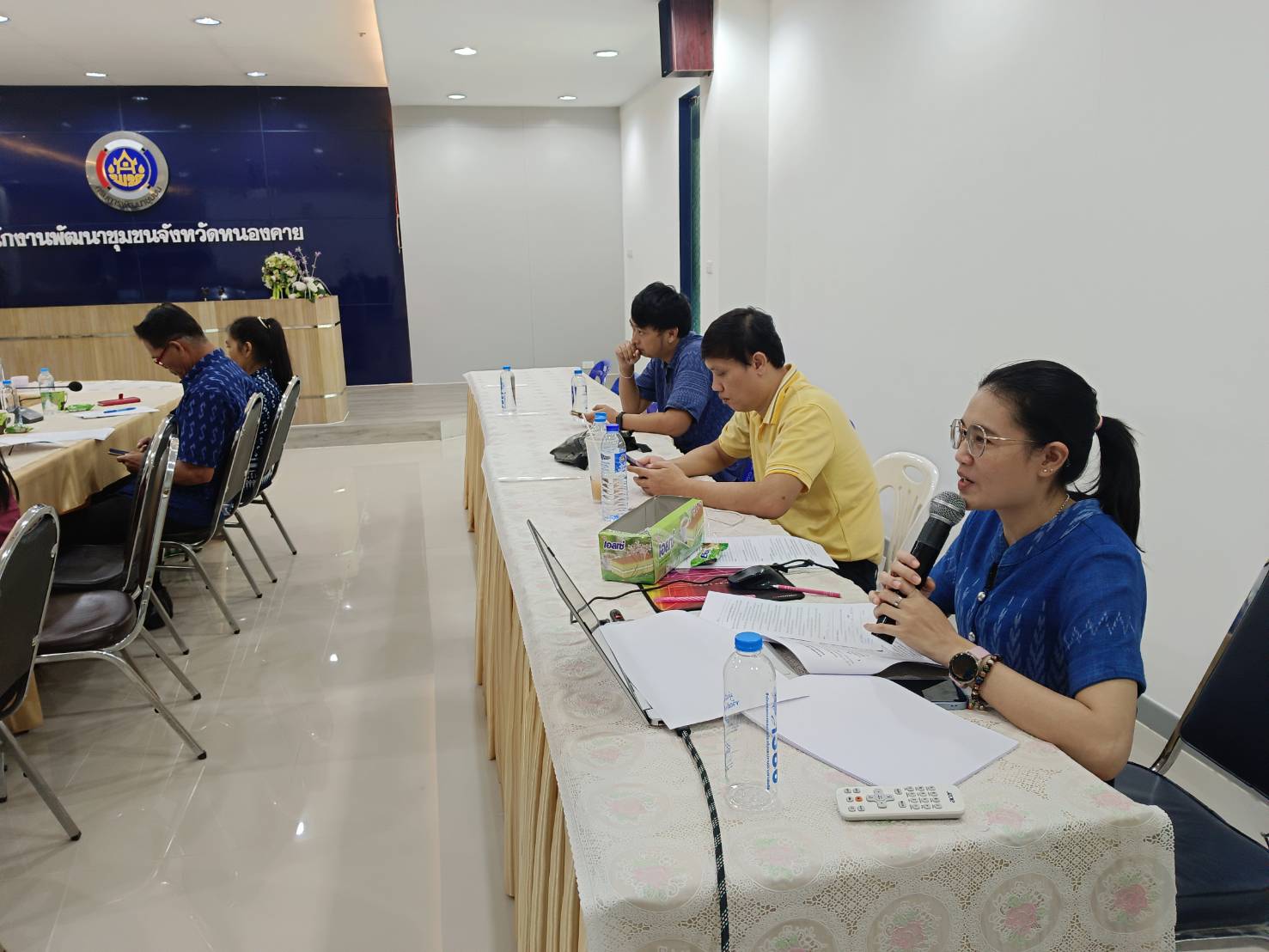 พช.หนองคาย : สนับสนุนการประชุมขับเคลื่อนการดำเนินงานชมรมอาสาพัฒนาชุมชนจังหวัดหนองคาย ประจำปีงบประมาณ พ.ศ. 2568