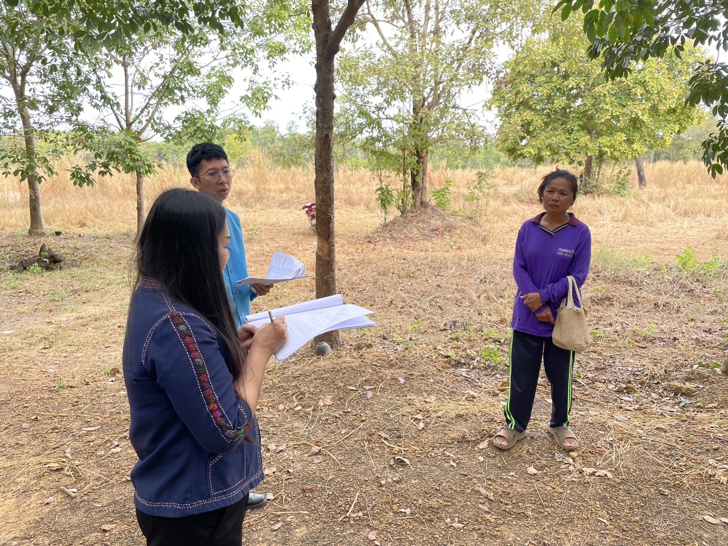 กองทุนฯ สตรี หนองคาย ลงพื้นที่ประเมินกลั่นกรองโครงการเงินทุนหมุนเวียน พื้นที่อำเภอรัตนวาปี