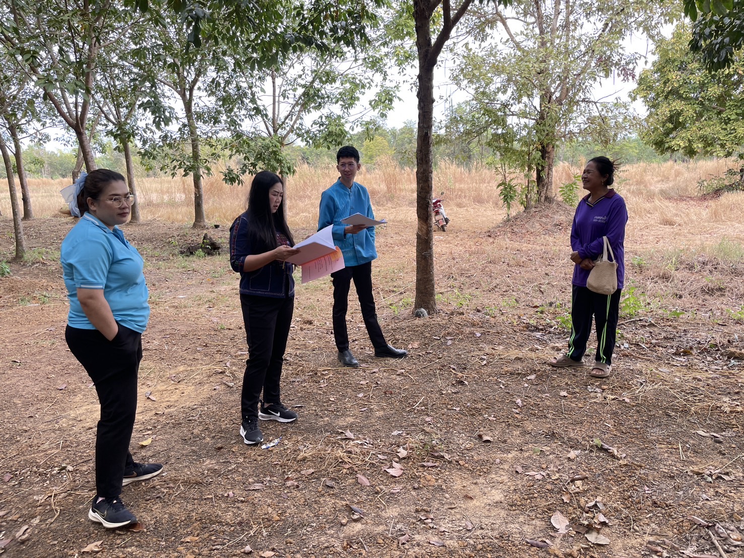 กองทุนฯ สตรี หนองคาย ลงพื้นที่ประเมินกลั่นกรองโครงการเงินทุนหมุนเวียน พื้นที่อำเภอรัตนวาปี
