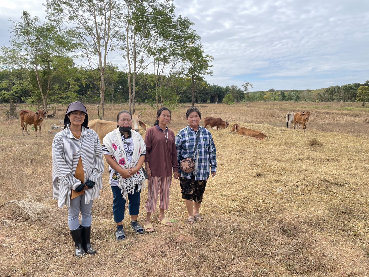 กองทุนฯ สตรี หนองคาย ลงพื้นที่ประเมินกลั่นกรองโครงการเงินทุนหมุนเวียน พื้นที่อำเภอรัตนวาปี
