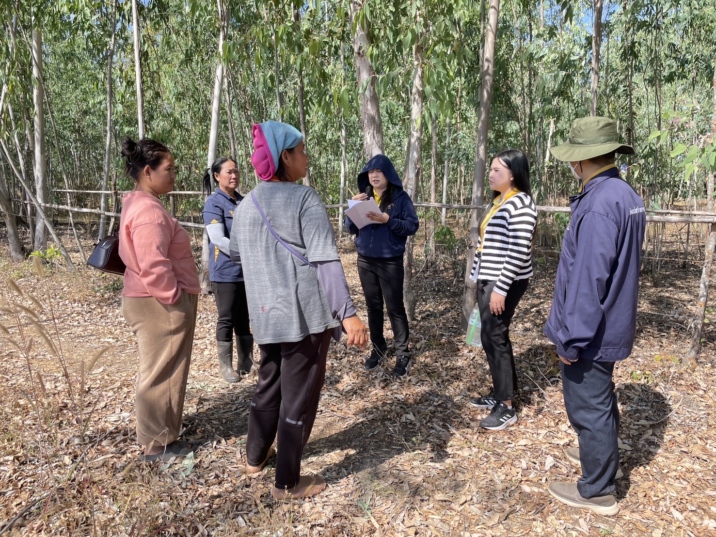 กองทุนฯ สตรี หนองคาย ลงพื้นที่ประเมินกลั่นกรองโครงการเงินทุนหมุนเวียน พื้นที่อำเภอโพนพิสัย