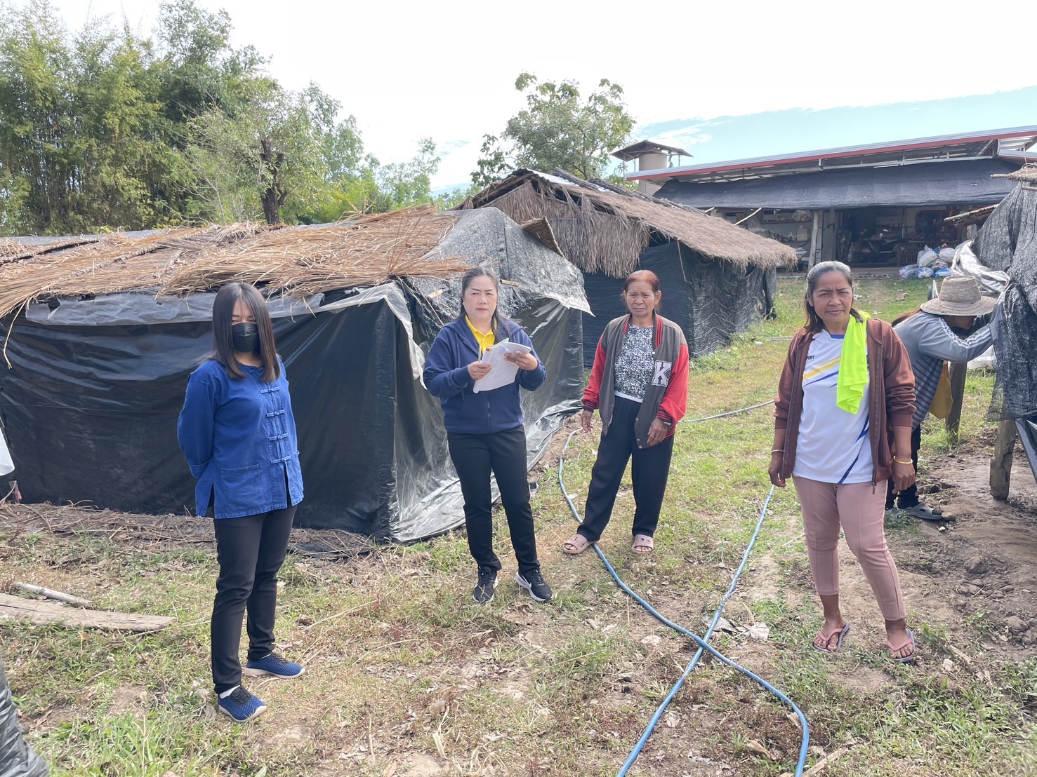 กองทุนฯ สตรี หนองคาย ลงพื้นที่ประเมินกลั่นกรองโครงการเงินทุนหมุนเวียน พื้นที่อำเภอโพนพิสัย