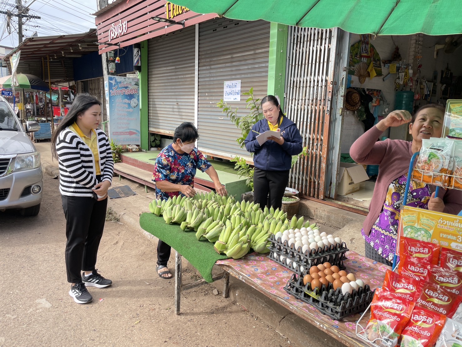กองทุนฯ สตรี หนองคาย ลงพื้นที่ประเมินกลั่นกรองโครงการเงินทุนหมุนเวียน พื้นที่อำเภอโพนพิสัย