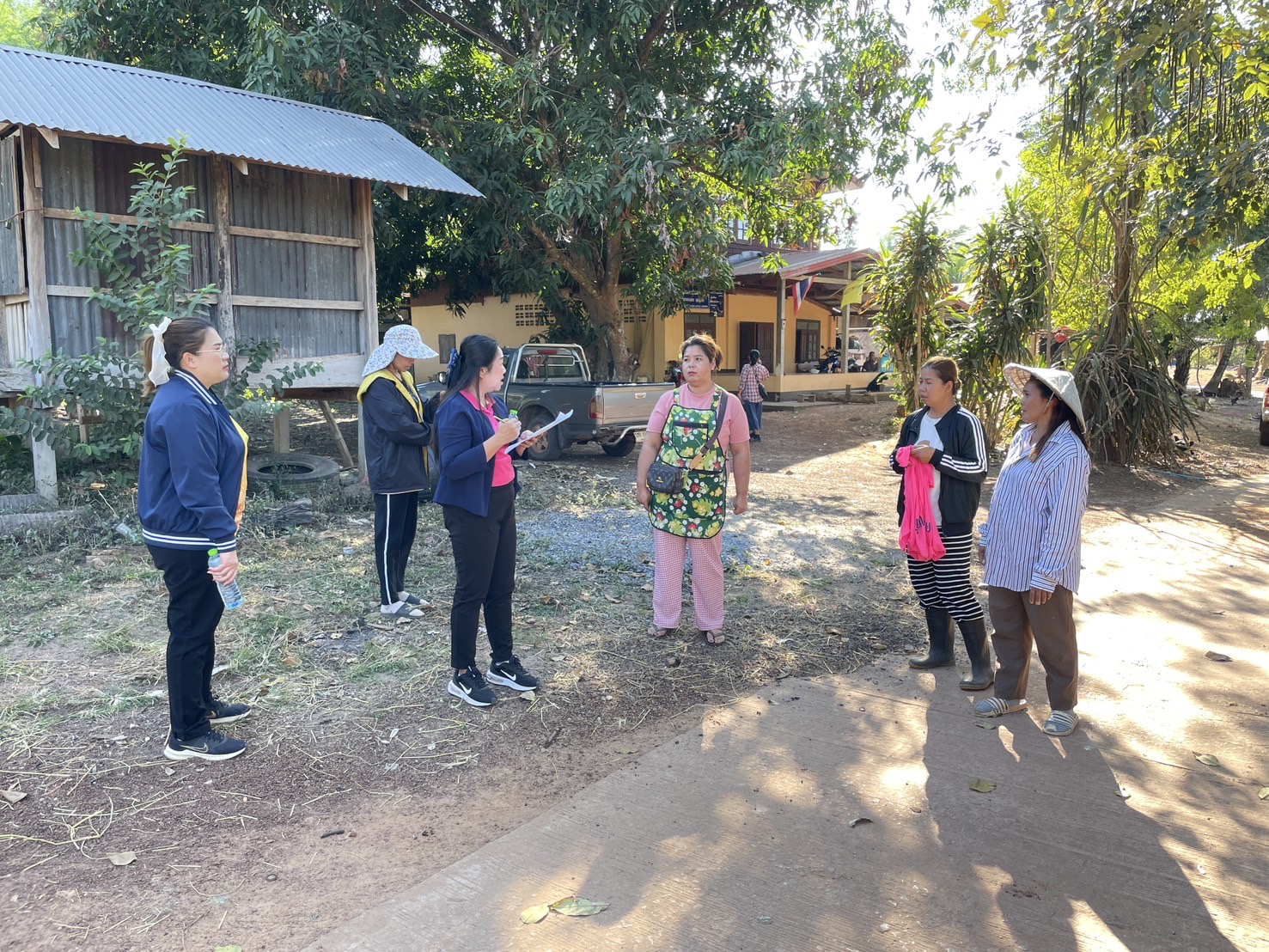 กองทุนฯ สตรี หนองคาย ลงพื้นที่ประเมินกลั่นกรองโครงการเงินทุนหมุนเวียน พื้นที่อำเภอเมืองหนองคายและอำเภอสระใคร
