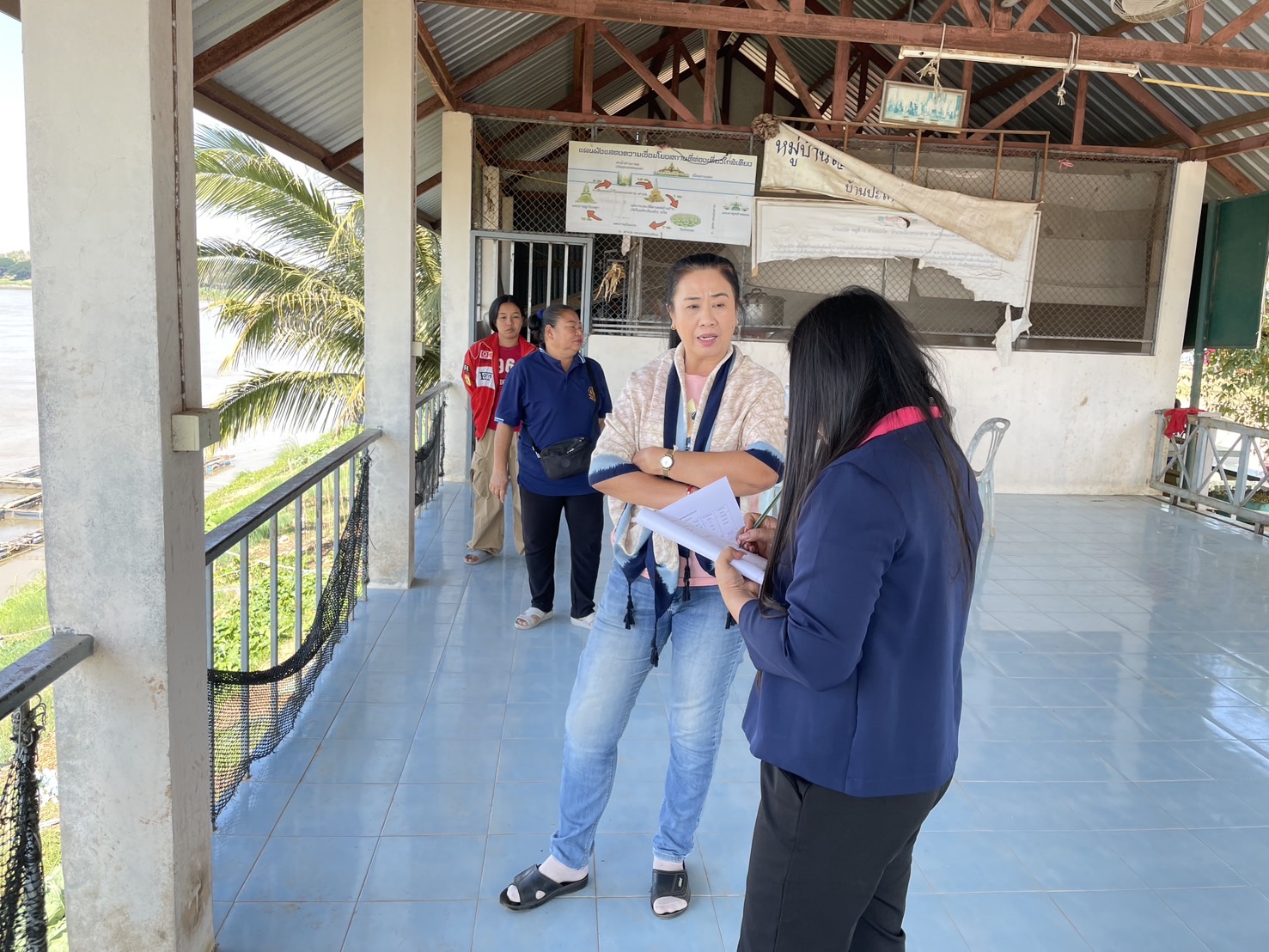 กองทุนฯ สตรี หนองคาย ลงพื้นที่ประเมินกลั่นกรองโครงการเงินทุนหมุนเวียน พื้นที่อำเภอเมืองหนองคายและอำเภอสระใคร