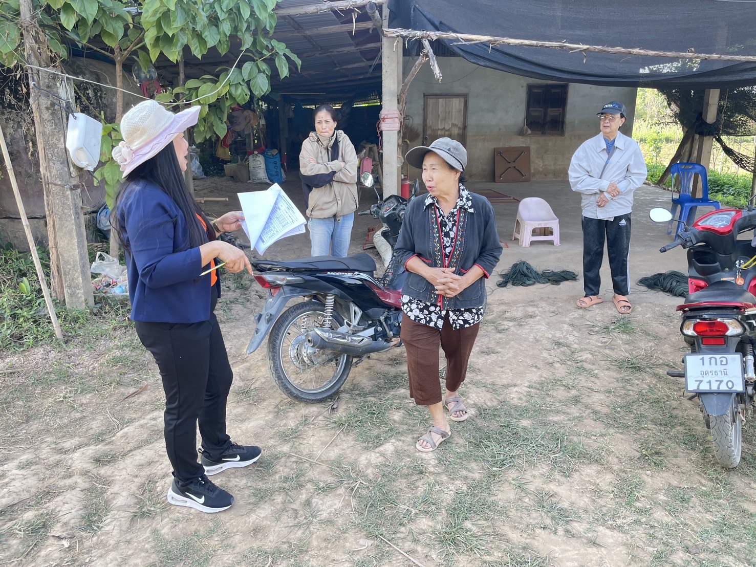 กองทุนฯ สตรี หนองคาย ลงพื้นที่ประเมินกลั่นกรองโครงการเงินทุนหมุนเวียน พื้นที่อำเภอสังคมและอำเภอศรีเชียงใหม่