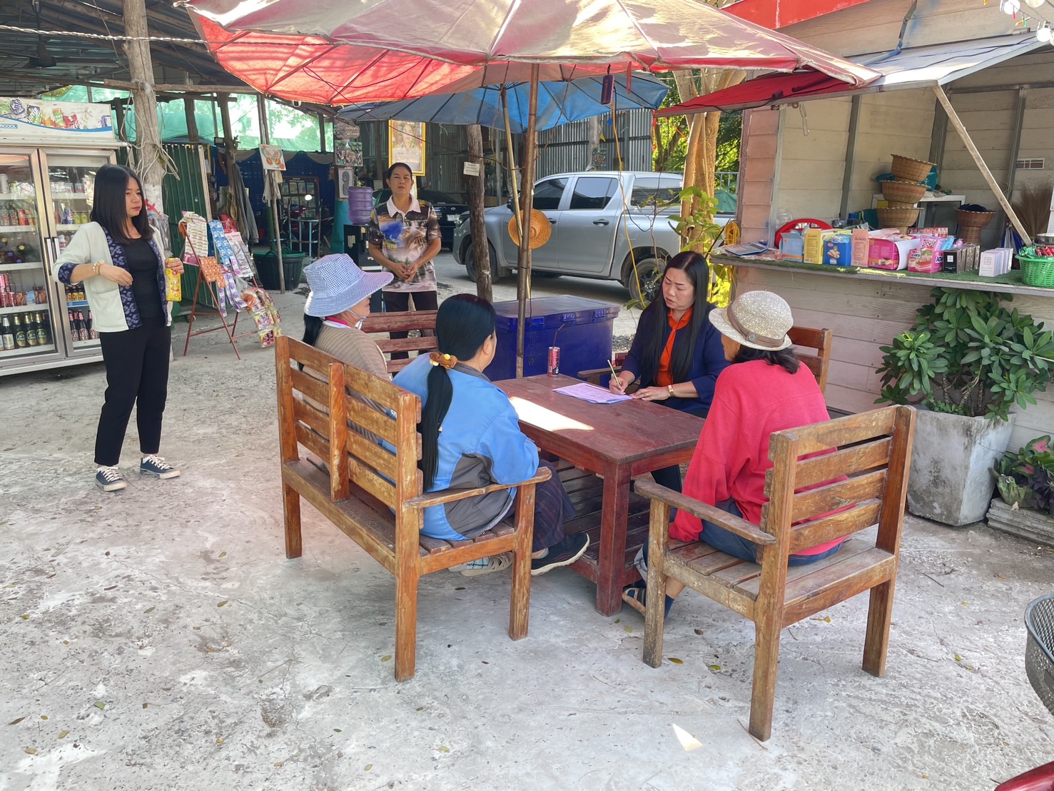กองทุนฯ สตรี หนองคาย ลงพื้นที่ประเมินกลั่นกรองโครงการเงินทุนหมุนเวียน พื้นที่อำเภอสังคมและอำเภอศรีเชียงใหม่
