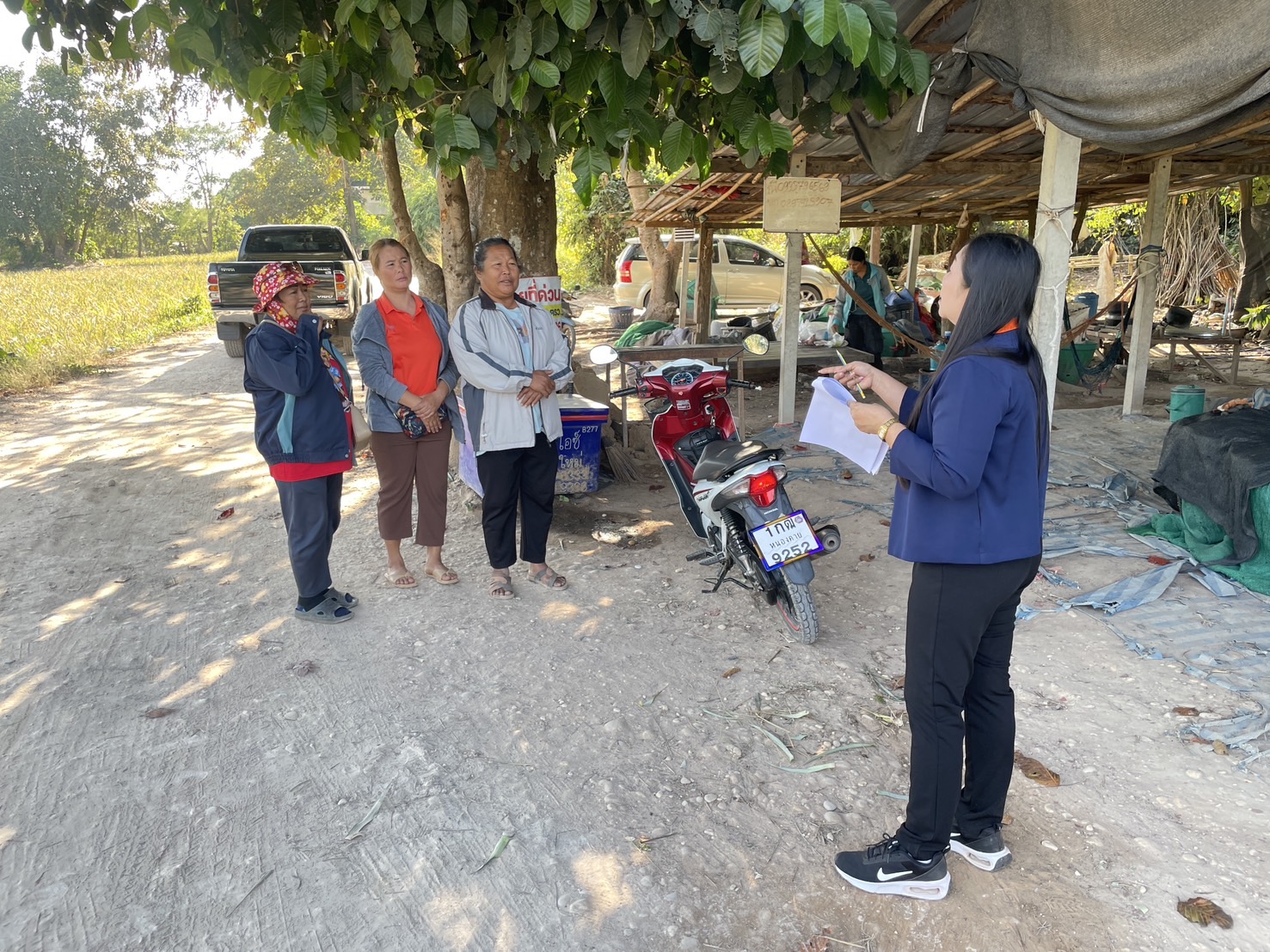 กองทุนฯ สตรี หนองคาย ลงพื้นที่ประเมินกลั่นกรองโครงการเงินทุนหมุนเวียน พื้นที่อำเภอสังคมและอำเภอศรีเชียงใหม่