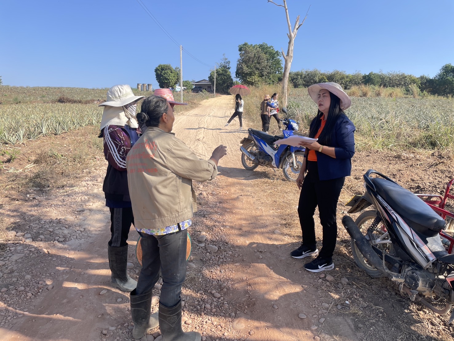 กองทุนฯ สตรี หนองคาย ลงพื้นที่ประเมินกลั่นกรองโครงการเงินทุนหมุนเวียน พื้นที่อำเภอสังคมและอำเภอศรีเชียงใหม่