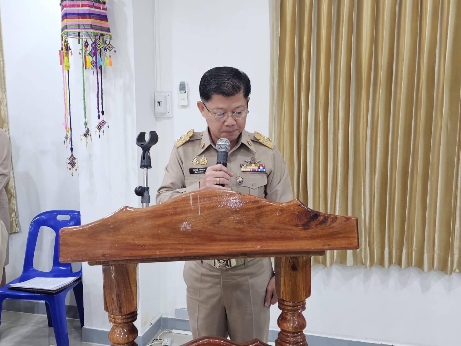 พช.หนองคาย ดำเนินโครงการประชุมเชิงปฏิบัติการการดำเนินงานตัวชี้วัดตามมาตรการปรับปรุงประสิทธิภาพในการปฏิบัติราชการ และตัวชี้วัดการประเมินผลการปฏิบัติราชการ กรมการพัฒนาชุมชน ประจำปีงบประมาณ พ.ศ. 2568