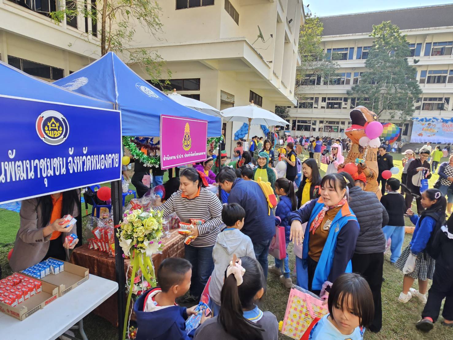 “เด็กในวันนี้ คืออนาคตของชาติ” พช.หนองคาย ร่วมปลูกฝังจิตสำนึกที่ดี ร่วมจัดกิจกรรมวันเด็กแห่งชาติ จังหวัดหนองคาย ประจำปี 2568