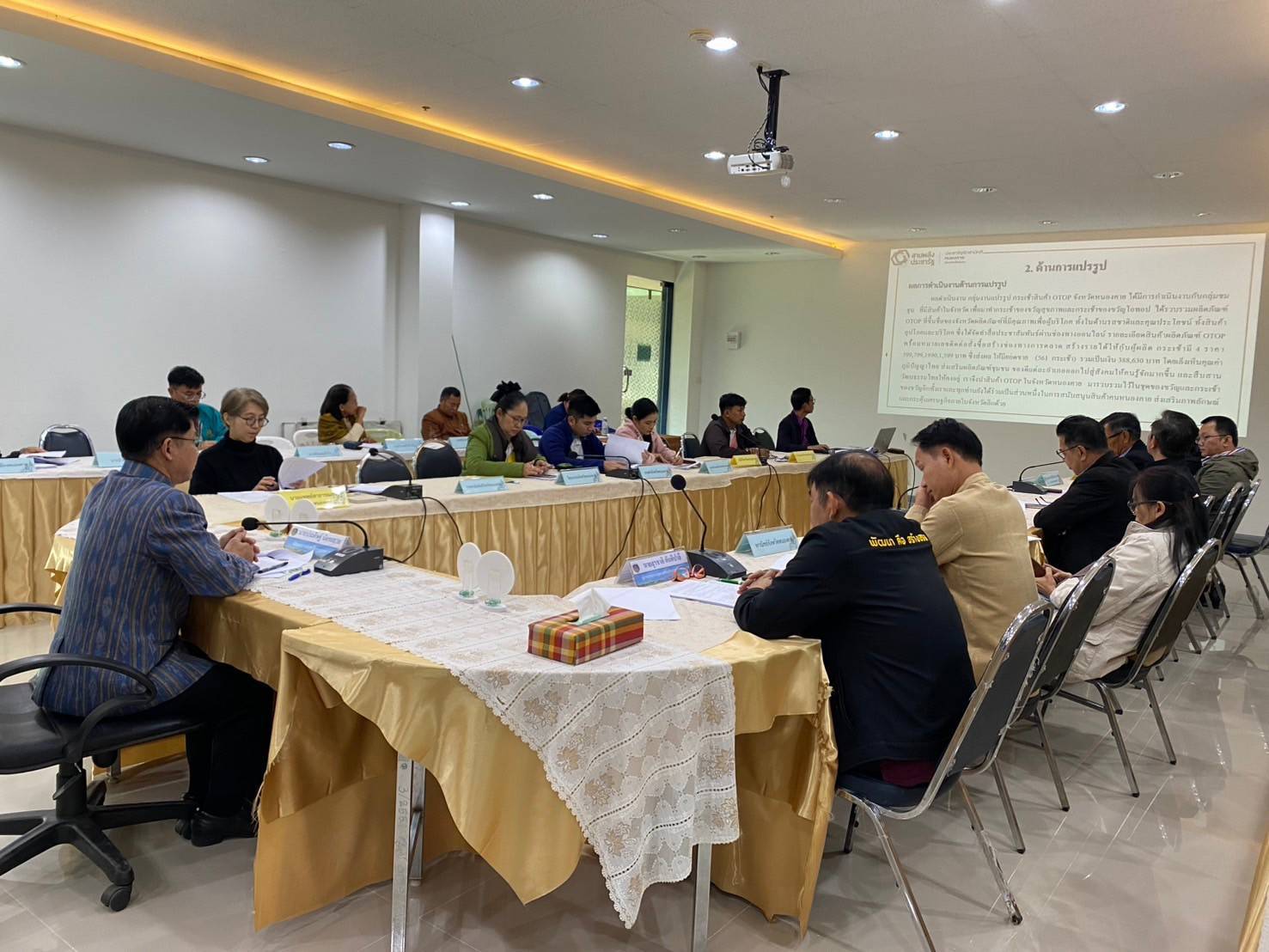 พช.หนองคาย ดำเนินการประชุมคณะกรรมการประสานและขับเคลื่อนนโยบายสานพลังประชารัฐประจำจังหวัด (คสป.) ครั้งที่ 1/2568