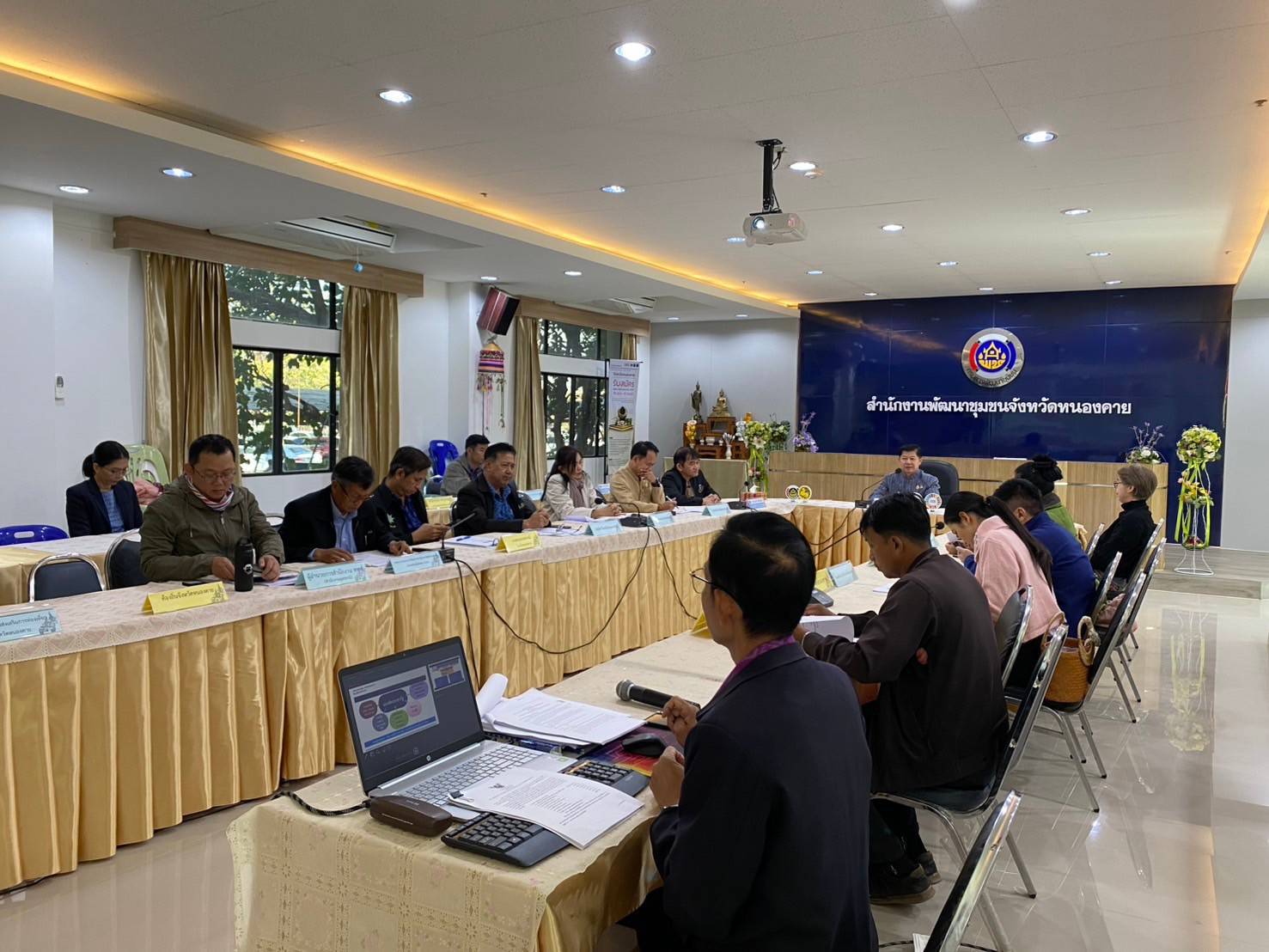 พช.หนองคาย ดำเนินการประชุมคณะกรรมการประสานและขับเคลื่อนนโยบายสานพลังประชารัฐประจำจังหวัด (คสป.) ครั้งที่ 1/2568