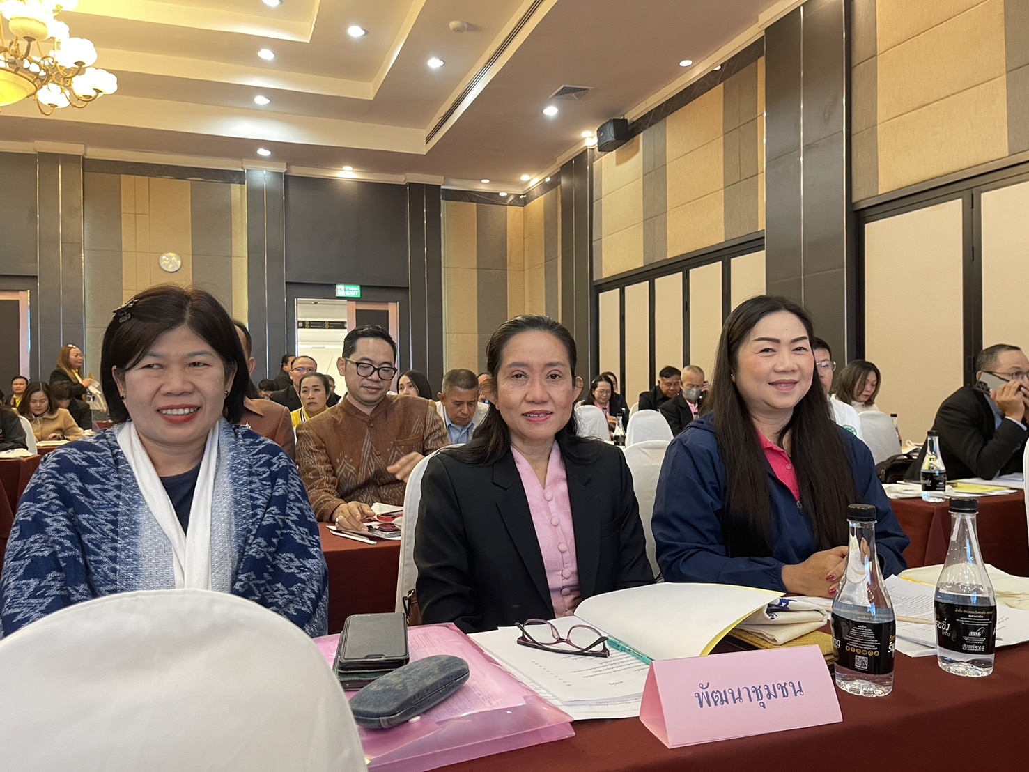 พช.หนองคาย ร่วมการประชุมเชิงปฏิบัติการเสริมสร้างพลเมืองคุณภาพ และการสร้างความรู้ความเข้าใจเกี่ยวกับการเลือกตั้งสมาชิกสภาองค์การบริหารส่วนจังหวัดและนายกองค์การบริหารส่วนจังหวัด