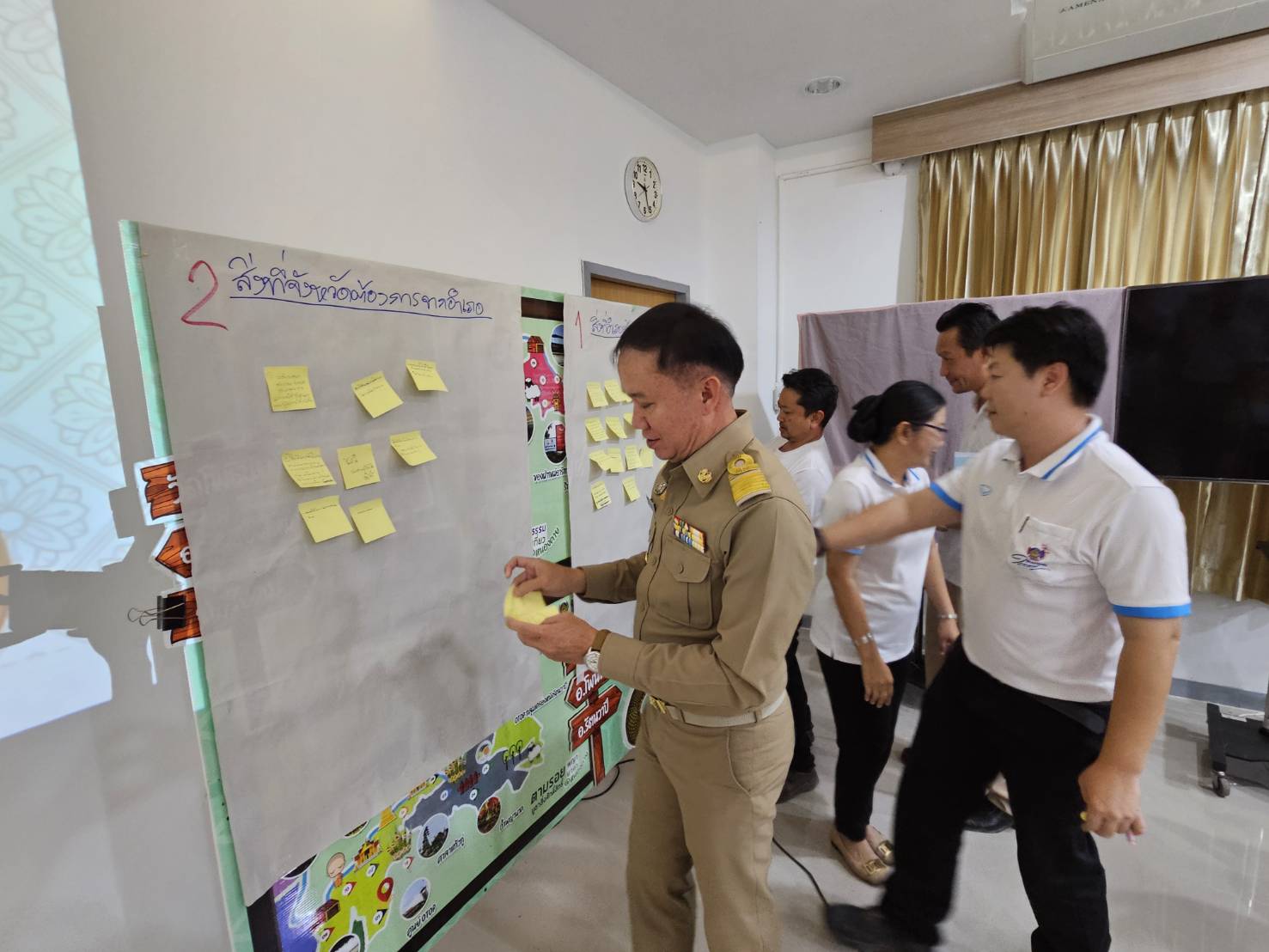 พช.หนองคาย ดำเนินกิจกรรมเหลียวหลัง แลหน้า งานพัฒนาชุมชน จังหวัดหนองคาย ถอดบทเรียน วางกลยุทธ์ เพื่อขับเคลื่อนงานพัฒนาชุมชน ประจำปี 2568