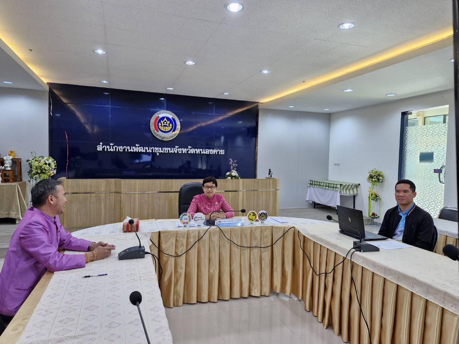 พช.หนองคาย ดำเนินการประชุมชี้แจงการใช้งานโปรแกรมจัดเก็บข้อมูล จปฐ. และติดตามการดำเนินงานจัดเก็บข้อมูล จปฐ. ปี 2568 จังหวัดหนองคาย