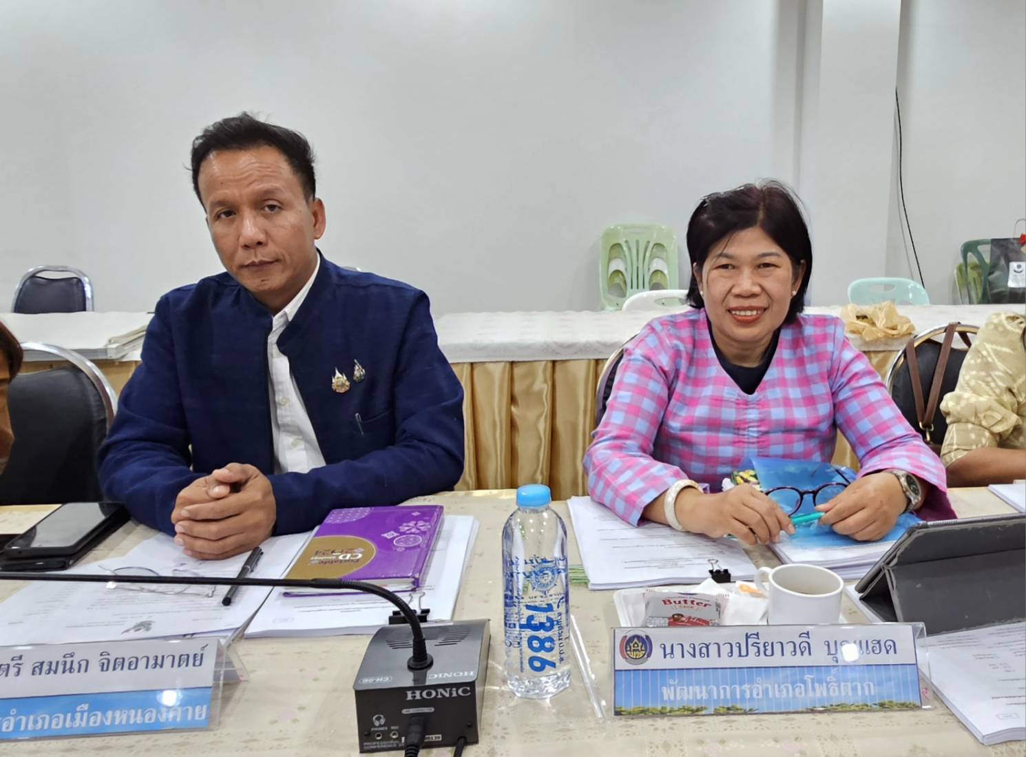 พช.หนองคาย ประชุมประจำเดือนผู้อำนวยการกลุ่มงาน และพัฒนาการอำเภอ ครั้งที่ 1/2568