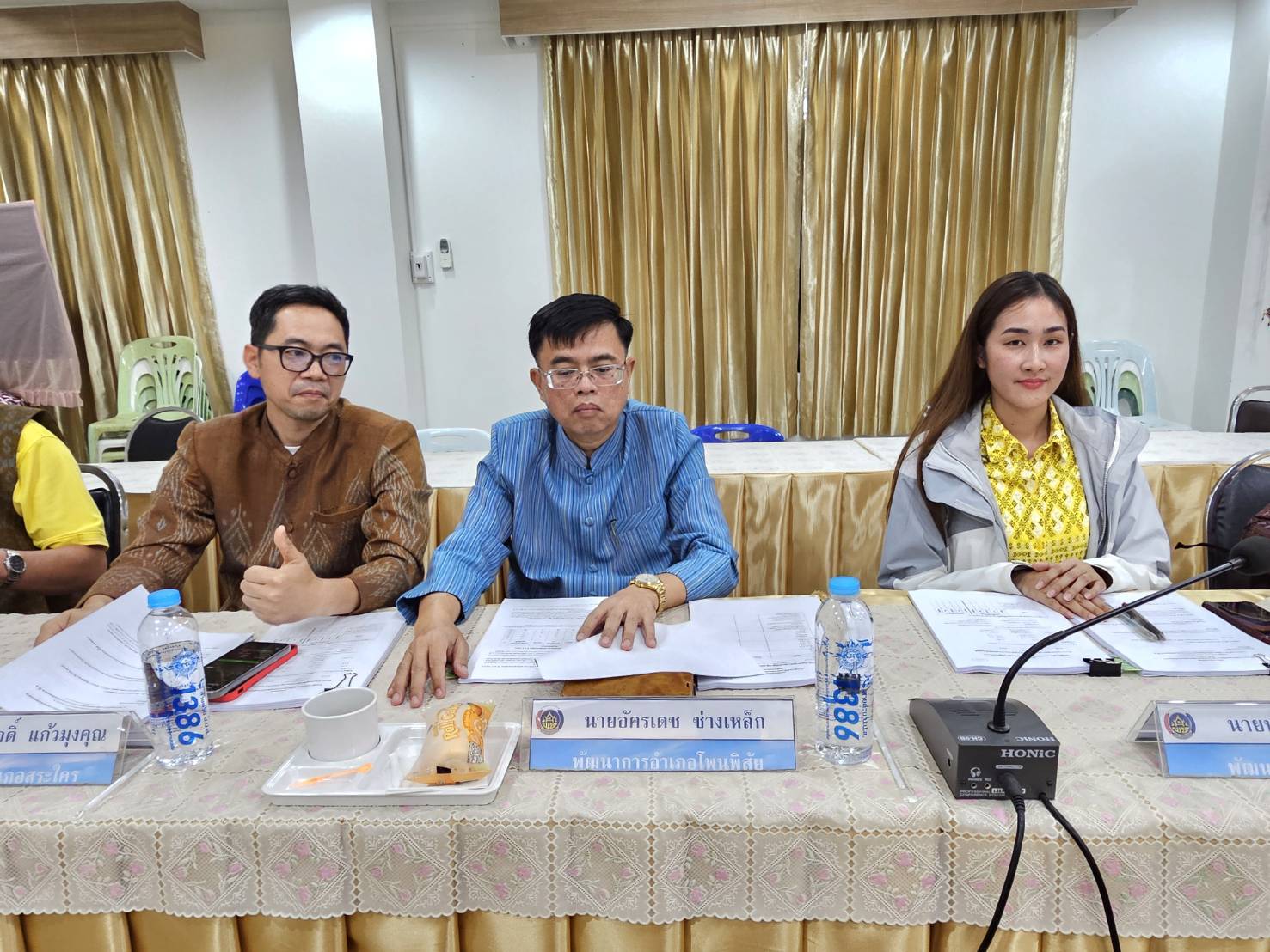 พช.หนองคาย ประชุมประจำเดือนผู้อำนวยการกลุ่มงาน และพัฒนาการอำเภอ ครั้งที่ 1/2568