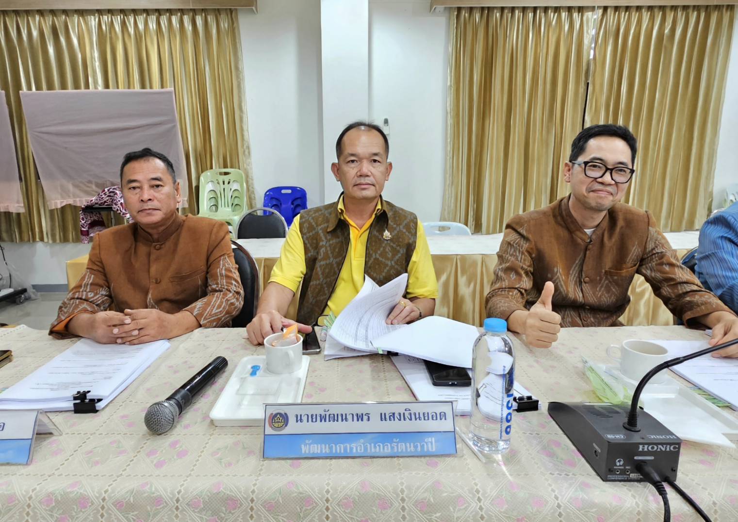 พช.หนองคาย ประชุมประจำเดือนผู้อำนวยการกลุ่มงาน และพัฒนาการอำเภอ ครั้งที่ 1/2568