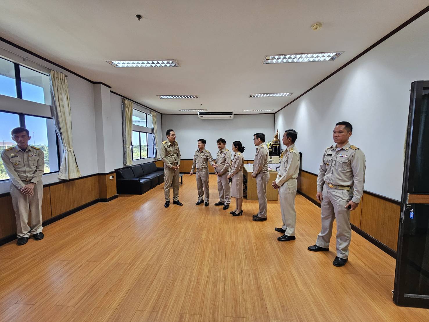 พช.หนองคาย ร่วมแสดงความยินดีกับ นายไพฑูรย์ มหาชื่นใจ เนื่องในโอกาสที่ย้ายมาดำรงตำแหน่ง รองผู้ว่าราชการจังหวัดหนองคาย