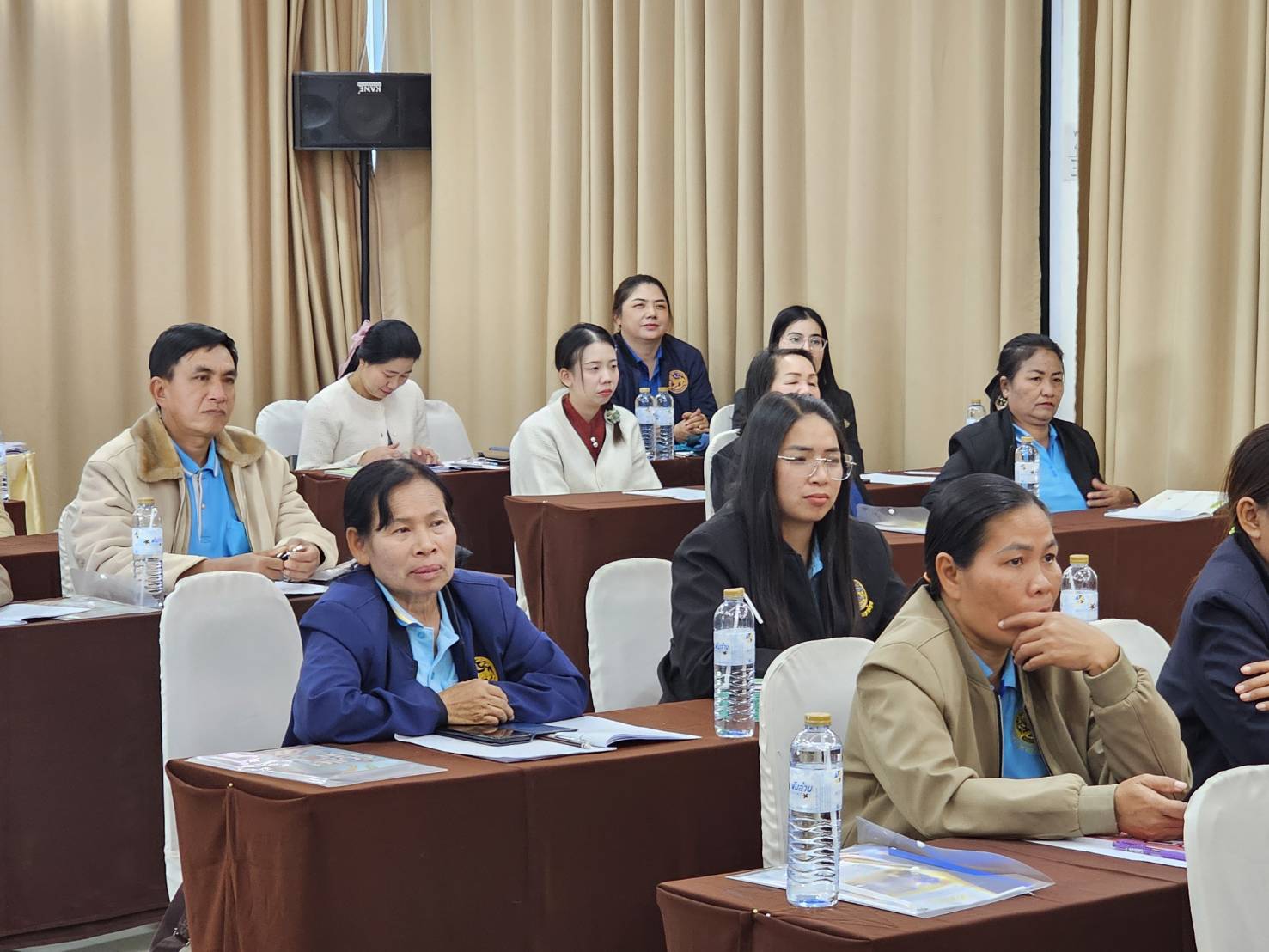 พช.หนองคาย ดำเนินโครงการประชุมเชิงปฏิบัติการคณะกรรมการเครือข่ายกองทุนแม่ของแผ่นดินหนุนเสริมความเข้มแข็งหมู่บ้าน/ชุมชน สู่การเป็นพื้นที่ปลอดภัยจากยาเสพติด