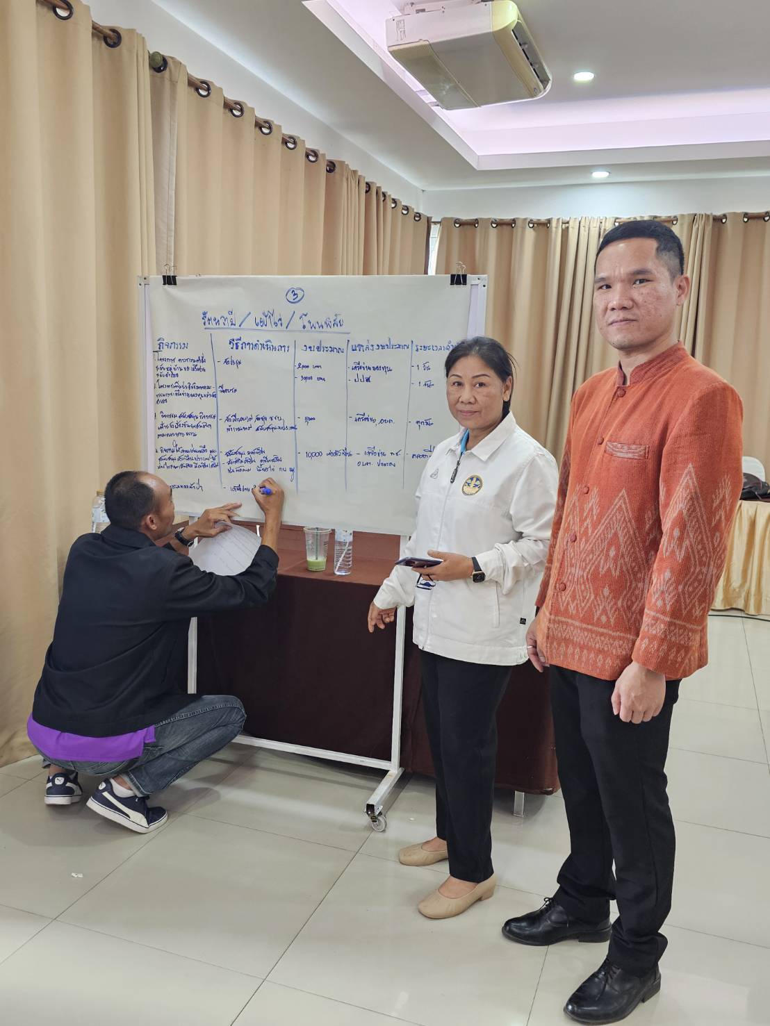 พช.หนองคาย ดำเนินโครงการประชุมเชิงปฏิบัติการคณะกรรมการเครือข่ายกองทุนแม่ของแผ่นดินหนุนเสริมความเข้มแข็งหมู่บ้าน/ชุมชน สู่การเป็นพื้นที่ปลอดภัยจากยาเสพติด วันที่ 2