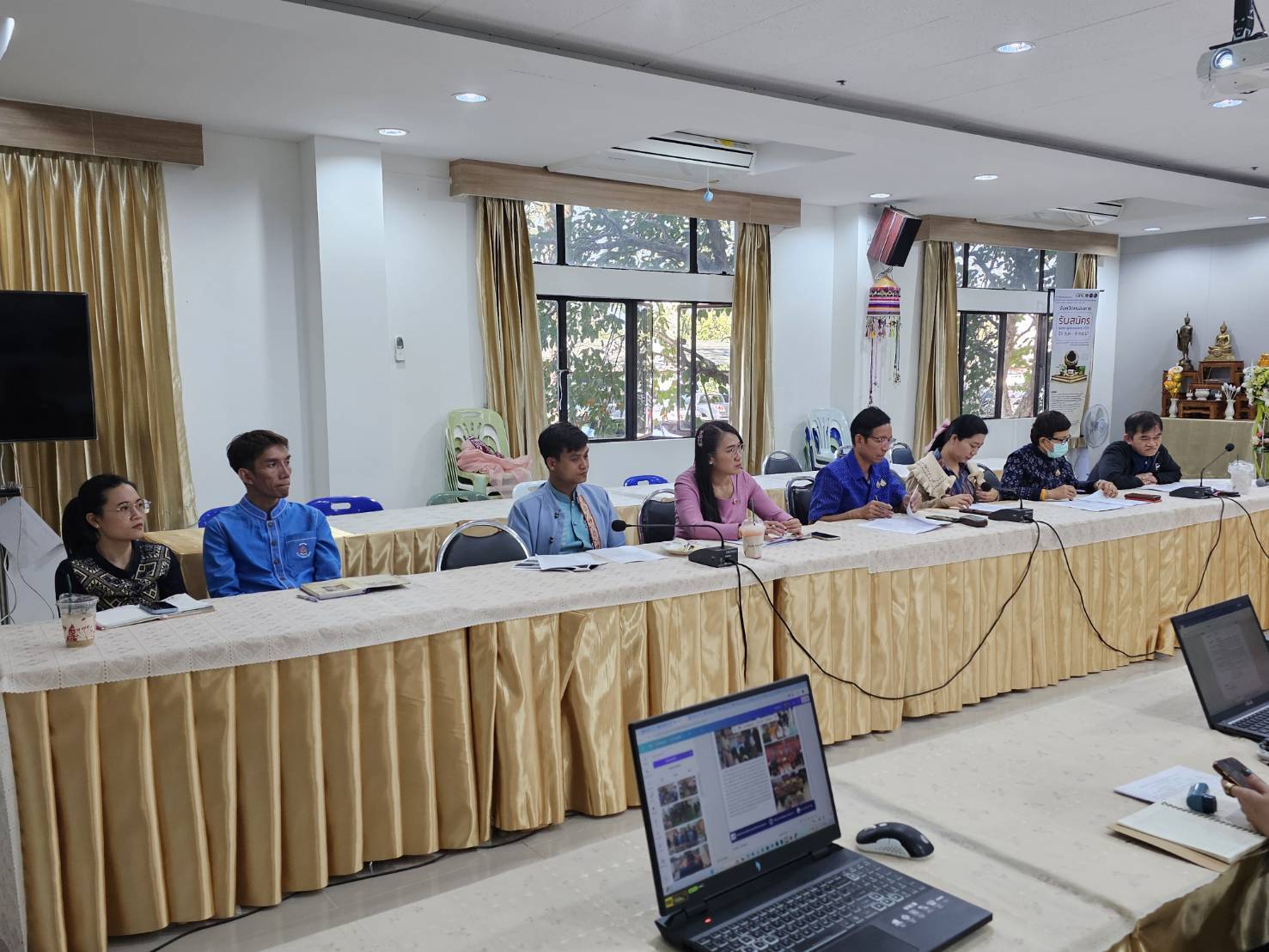 พช.หนองคาย ดำเนินการประชุมคณะกรรมการและคณะทำงานรับผิดชอบตัวชี้วัดการประเมินผลการปฏิบัติราชการของข้าราชการกรมการพัฒนาชุมชน จังหวัดหนองคาย ประจำปีงบประมาณ พ.ศ. 2568