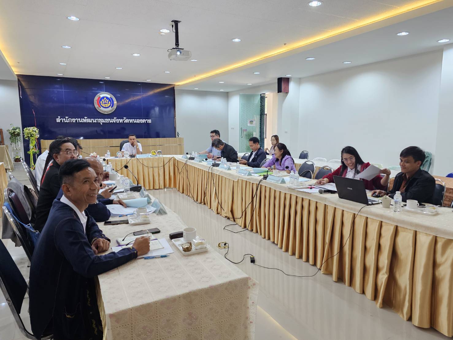 พช.หนองคาย ดำเนินการประชุมคณะกรรมการเครือข่ายองค์ความรู้ (Knowledge – Based OTOP : KBO) ภายใต้โครงการส่งเสริมกระบวนการเครือข่ายองค์ความรู้ (Knowledge – Based OTOP : KBO)