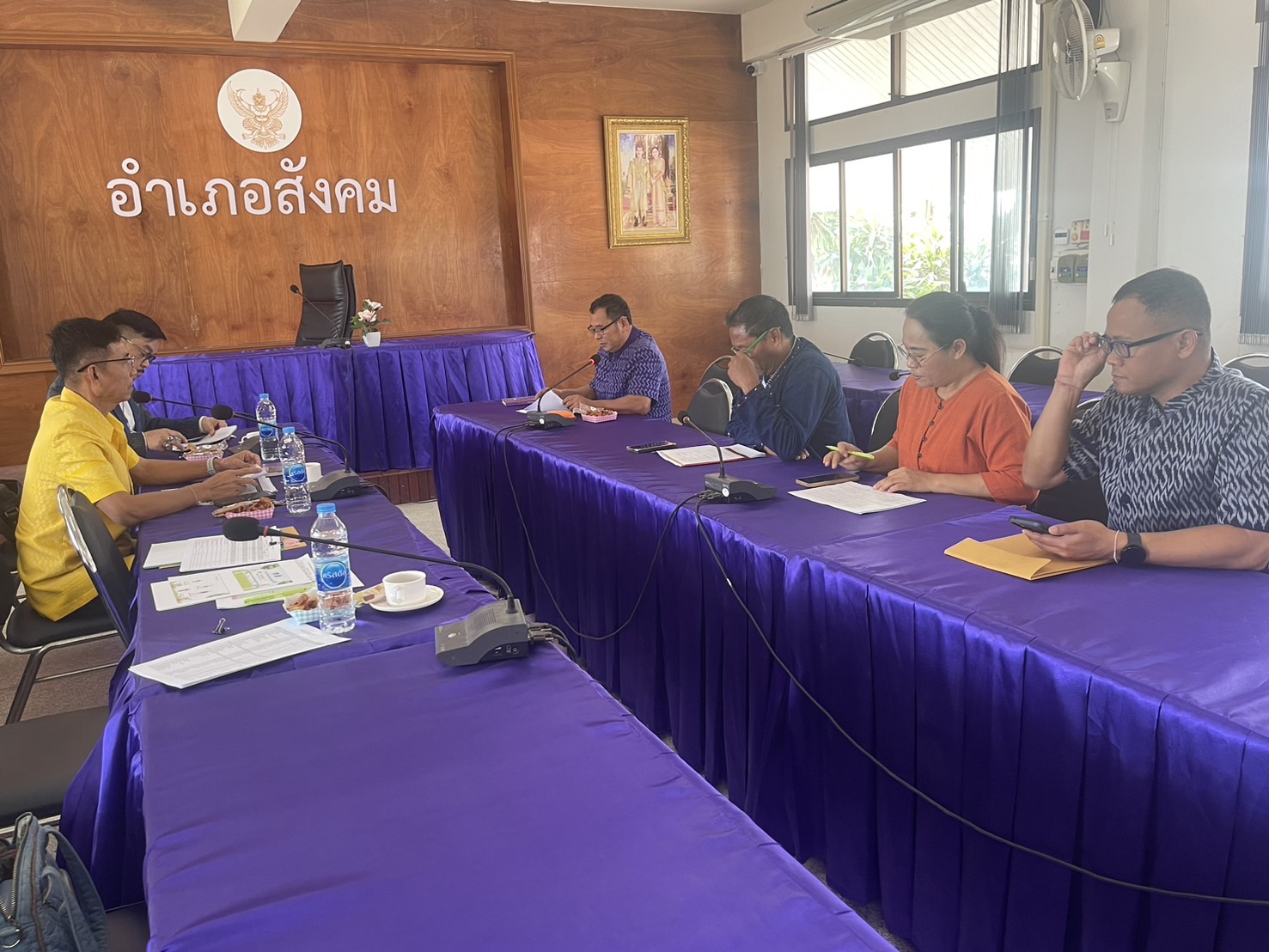 พช.หนองคาย ลงพื้นที่ นิเทศติดตามส่งเสริมและสนับสนุนการดำเนินงานพัฒนาชุมชนอำเภอสังคม จังหวัดหนองคาย