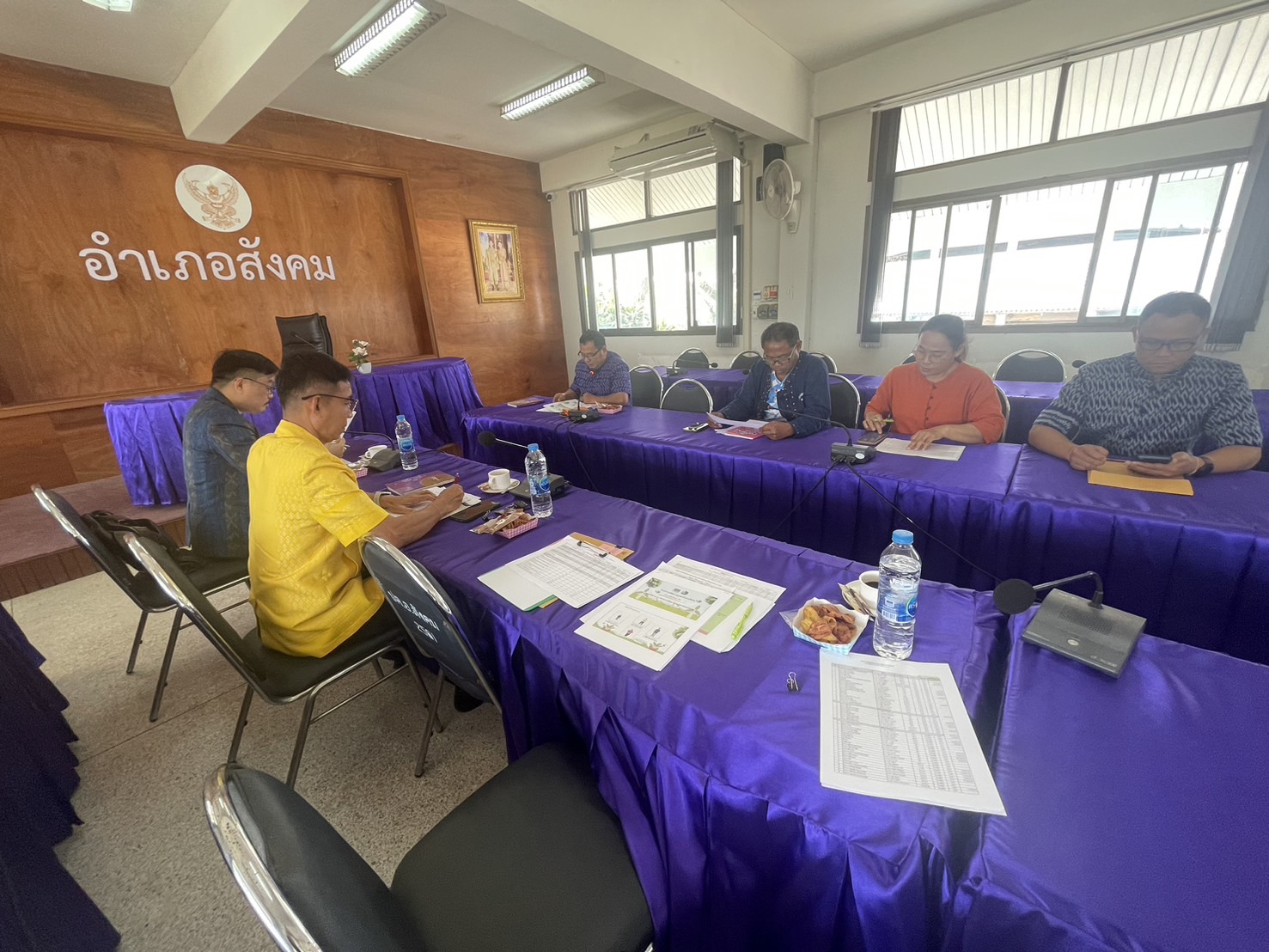 พช.หนองคาย ลงพื้นที่ นิเทศติดตามส่งเสริมและสนับสนุนการดำเนินงานพัฒนาชุมชนอำเภอสังคม จังหวัดหนองคาย