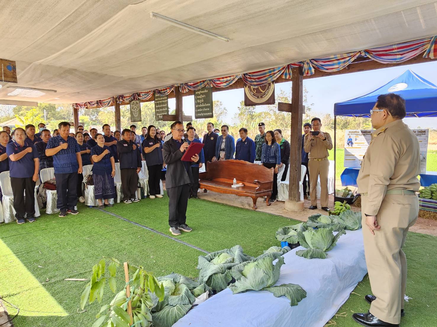 พช.หนองคาย จัดกิจกรรมเนื่องในวาระครบรอบ 56 ปี โครงการพัฒนาผู้นำอาสาพัฒนาชุมชน ประจำปี 2568