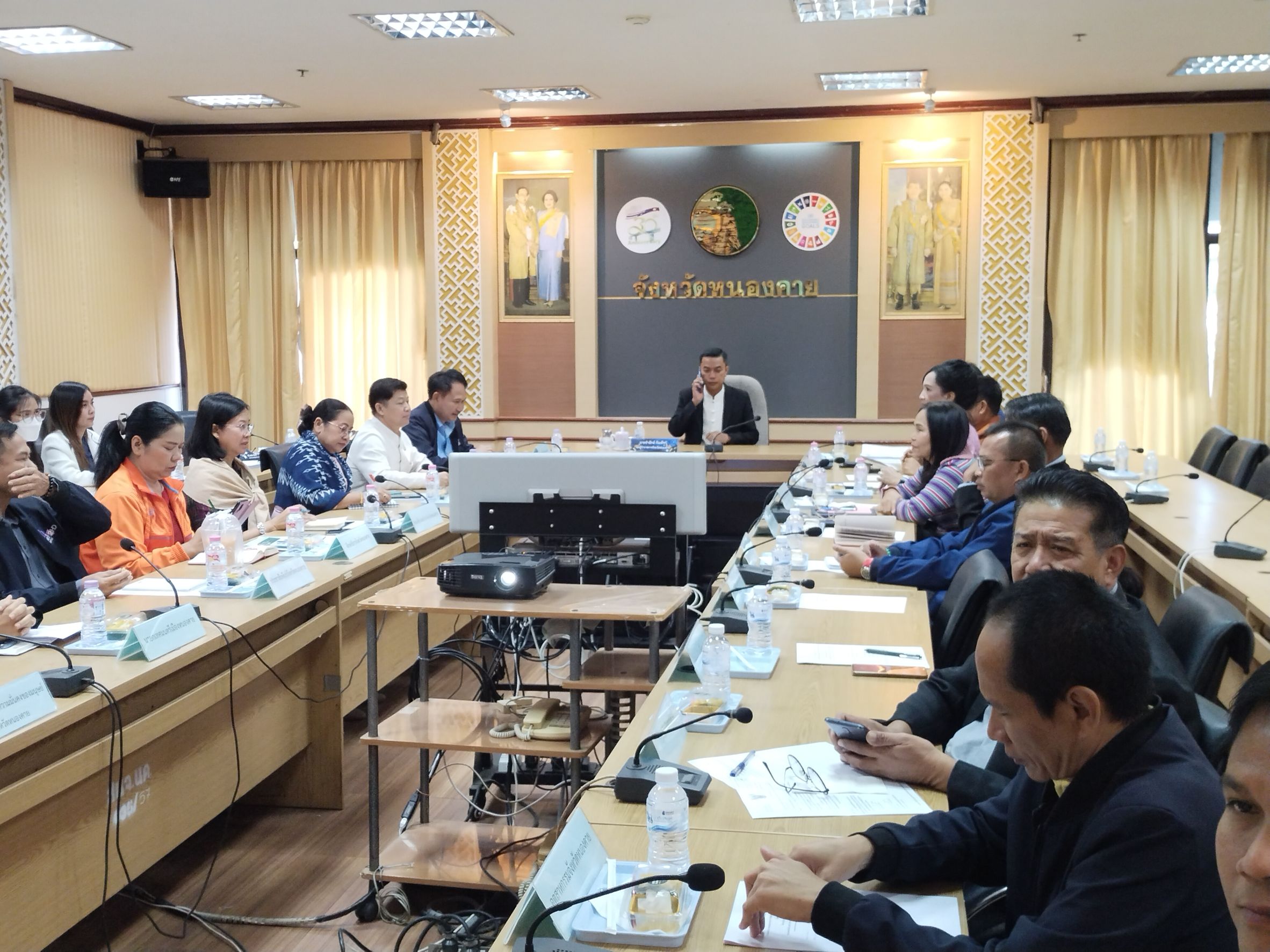 พช.หนองคาย ร่วมการประชุมสัมมนาการมอบนโยบายและแนวทางการจัดทำงบประมาณรายจ่ายประจำปีงบประมาณ พ.ศ. 2569 ผ่านระบบวีดิทัศน์ทางไกล