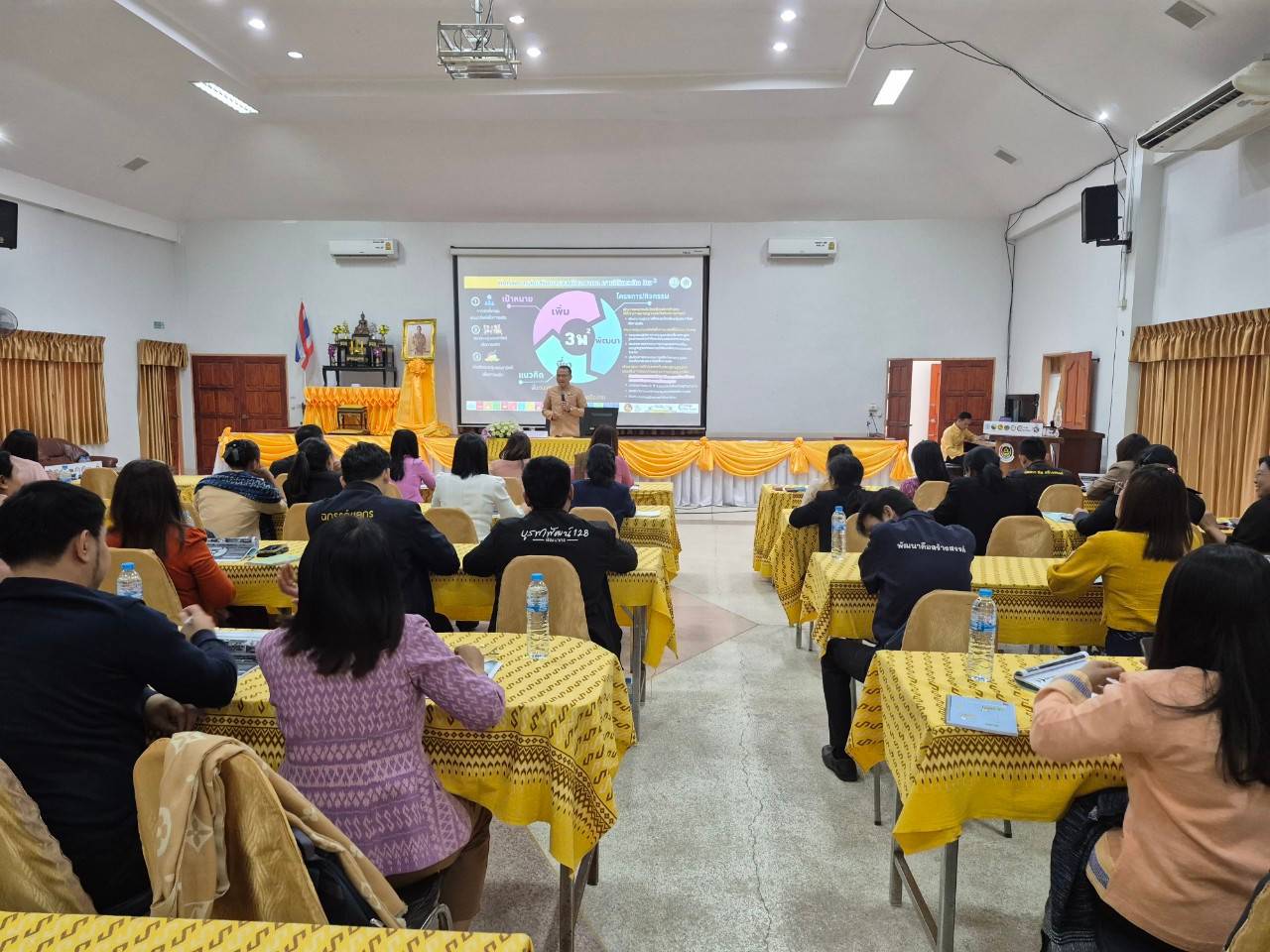 พช.หนองคาย ร่วมพิธีเปิดโครงการประชุมเชิงปฏิบัติการเสริมศักยภาพการขับเคลื่อนการออมและการพัฒนาทักษะทางการเงิน (FINANCIAL LITERACY)