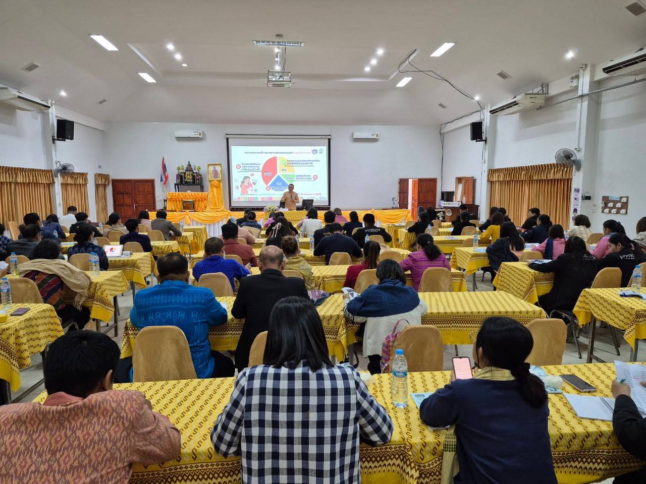 พช.หนองคาย ร่วมพิธีเปิดโครงการประชุมเชิงปฏิบัติการเสริมศักยภาพการขับเคลื่อนการออมและการพัฒนาทักษะทางการเงิน (FINANCIAL LITERACY)