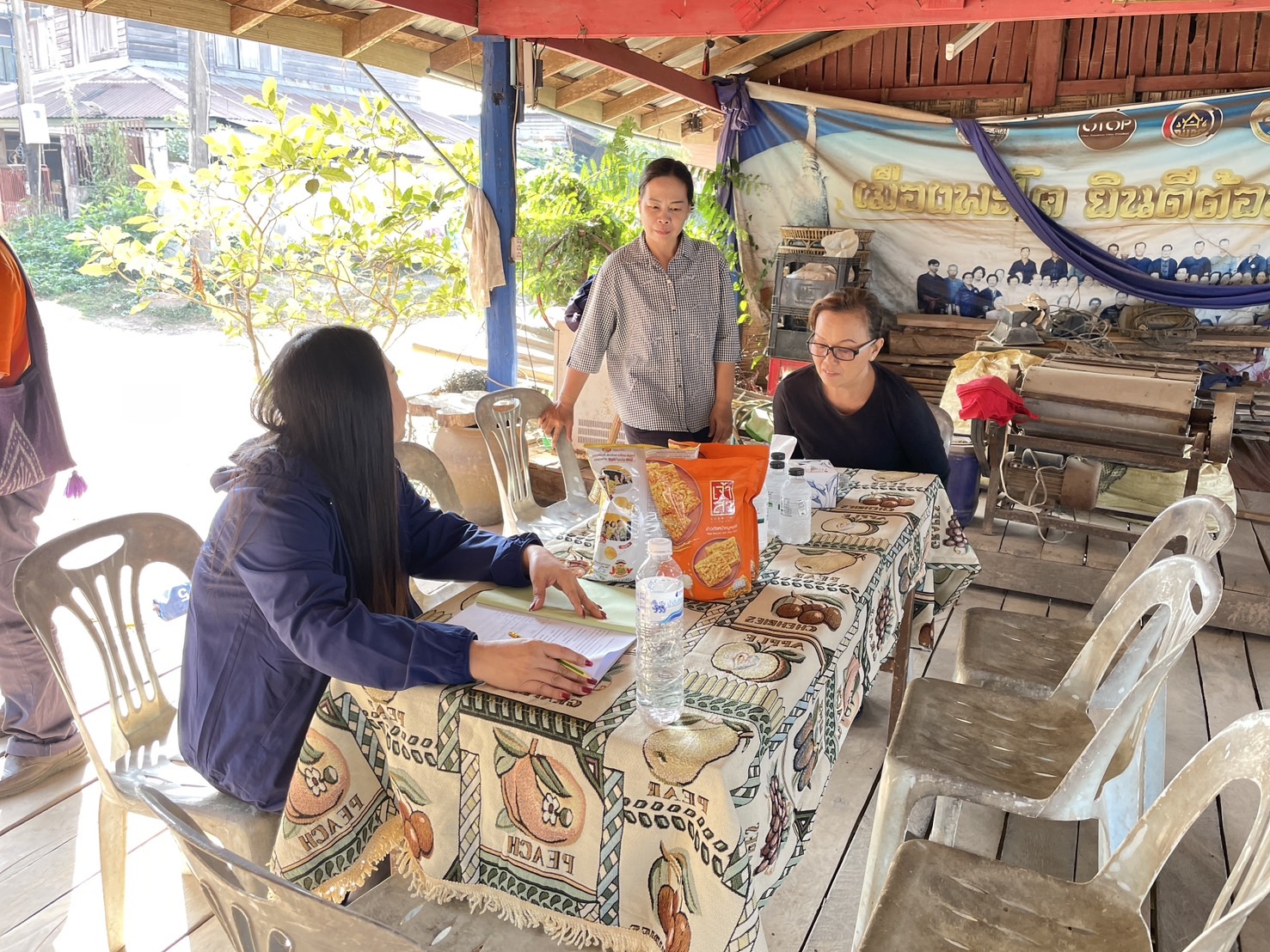 กองทุนฯ สตรี หนองคาย ลงพื้นที่ประเมินกลั่นกรองโครงการเงินทุนหมุนเวียน พื้นที่อำเภอเมืองหนองคาย