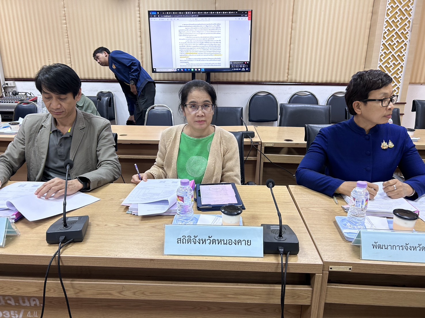 พช.หนองคาย ร่วมประชุมคณะกรรมการบริหารและจัดหาระบบคอมพิวเตอร์ของหน่วยงานในสังกัดกระทรวงมหาดไทย จังหวัดหนองคาย ครั้งที่ 1/2568