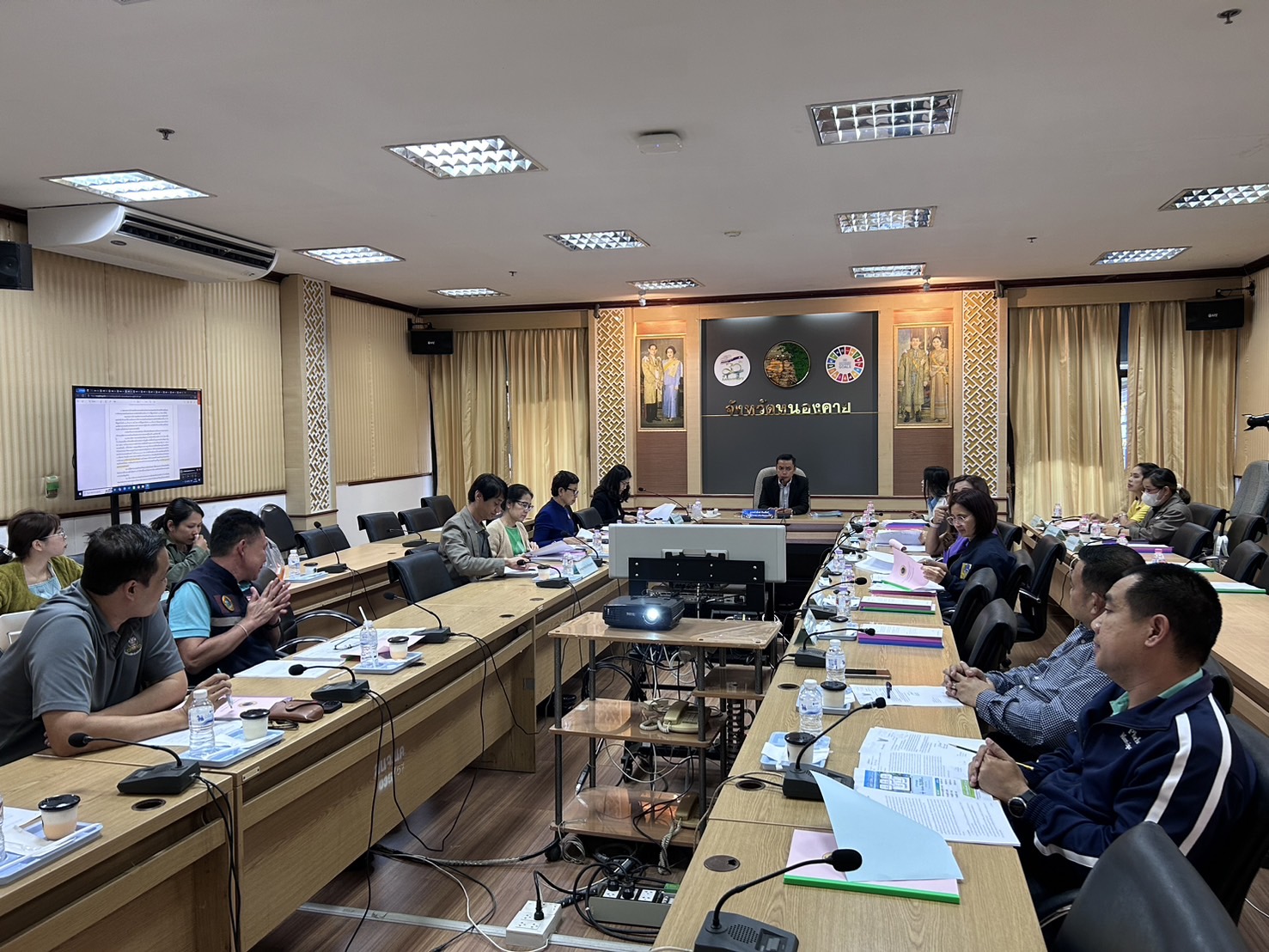 พช.หนองคาย ร่วมประชุมคณะกรรมการบริหารและจัดหาระบบคอมพิวเตอร์ของหน่วยงานในสังกัดกระทรวงมหาดไทย จังหวัดหนองคาย ครั้งที่ 1/2568